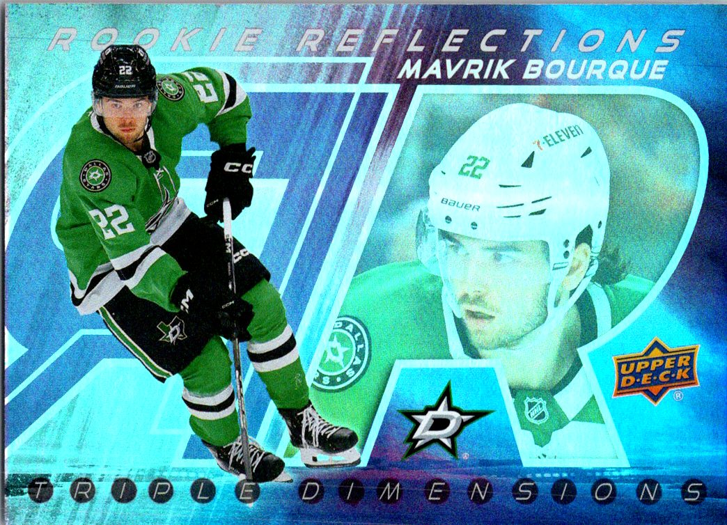 2024-25 Upper Deck - Rookie Reflections Mavrik Bourque #RR-2 front