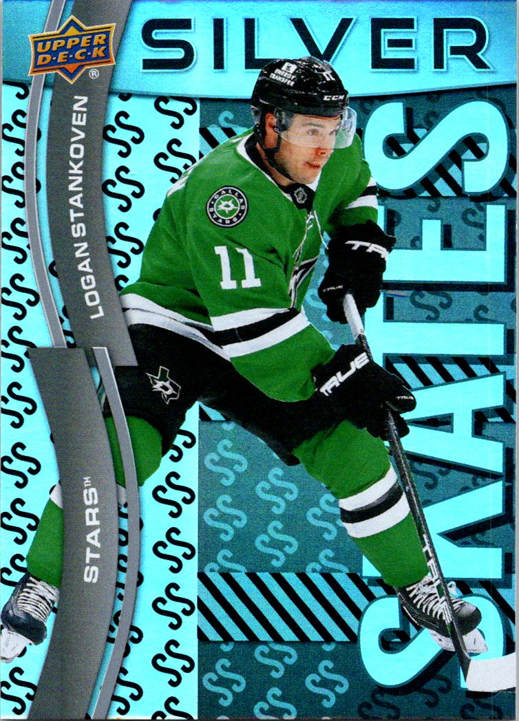 2024-25 Upper Deck - Silver Skates Logan Stankoven #SS-11 front