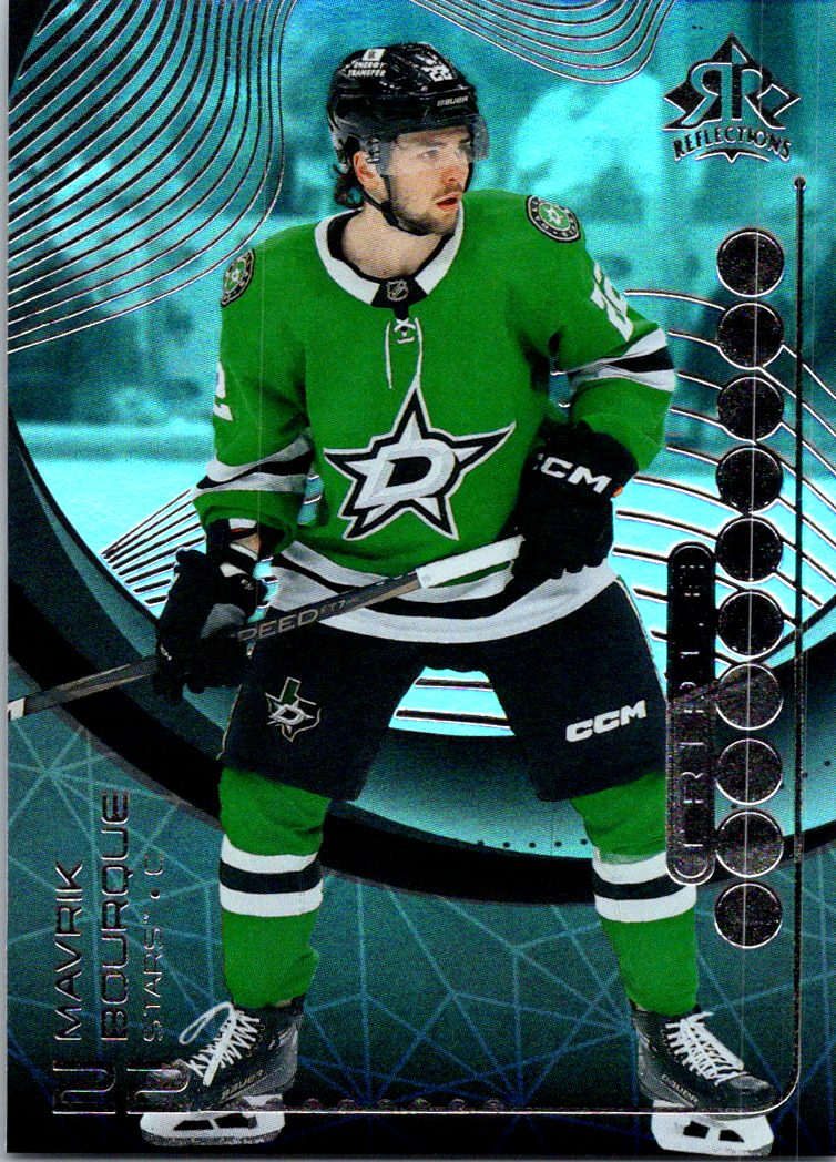 2024-25 Upper Deck - Triple Dimensions Reflections Mavrik Bourque #TDR-11 front