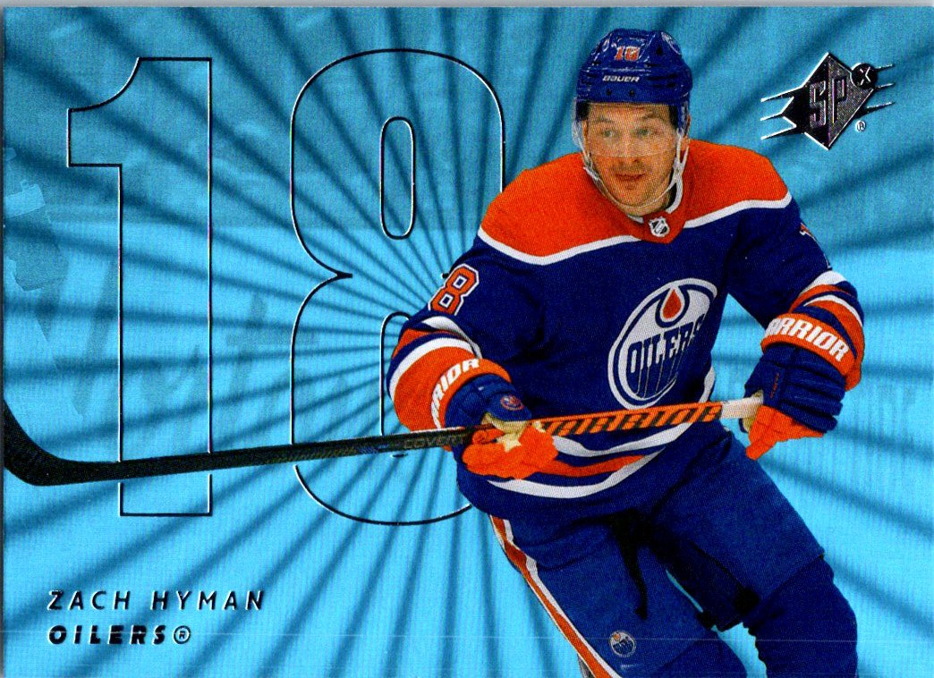 2024-25 SPx Zach Hyman #18 front