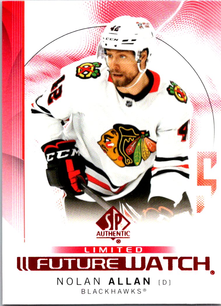 2024-25 SP Authentic - Limited Red Nolan Allan #163 front
