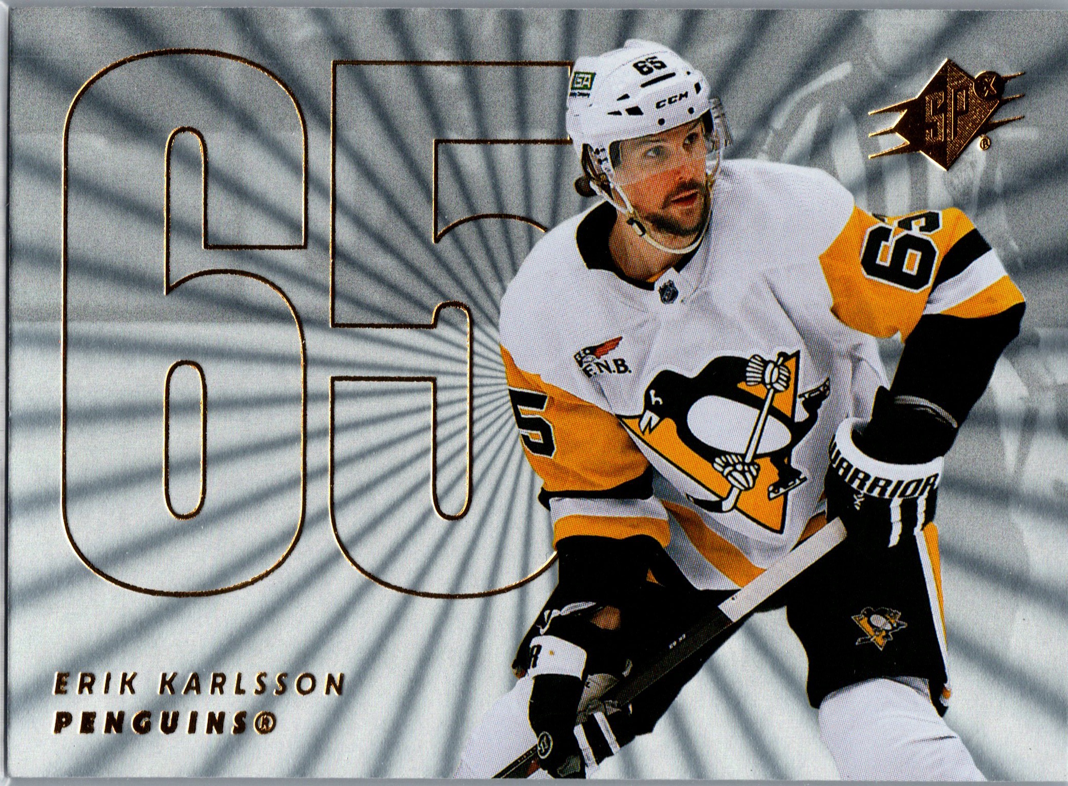 2024-25 SPx - Silver Erik Karlsson #65 front