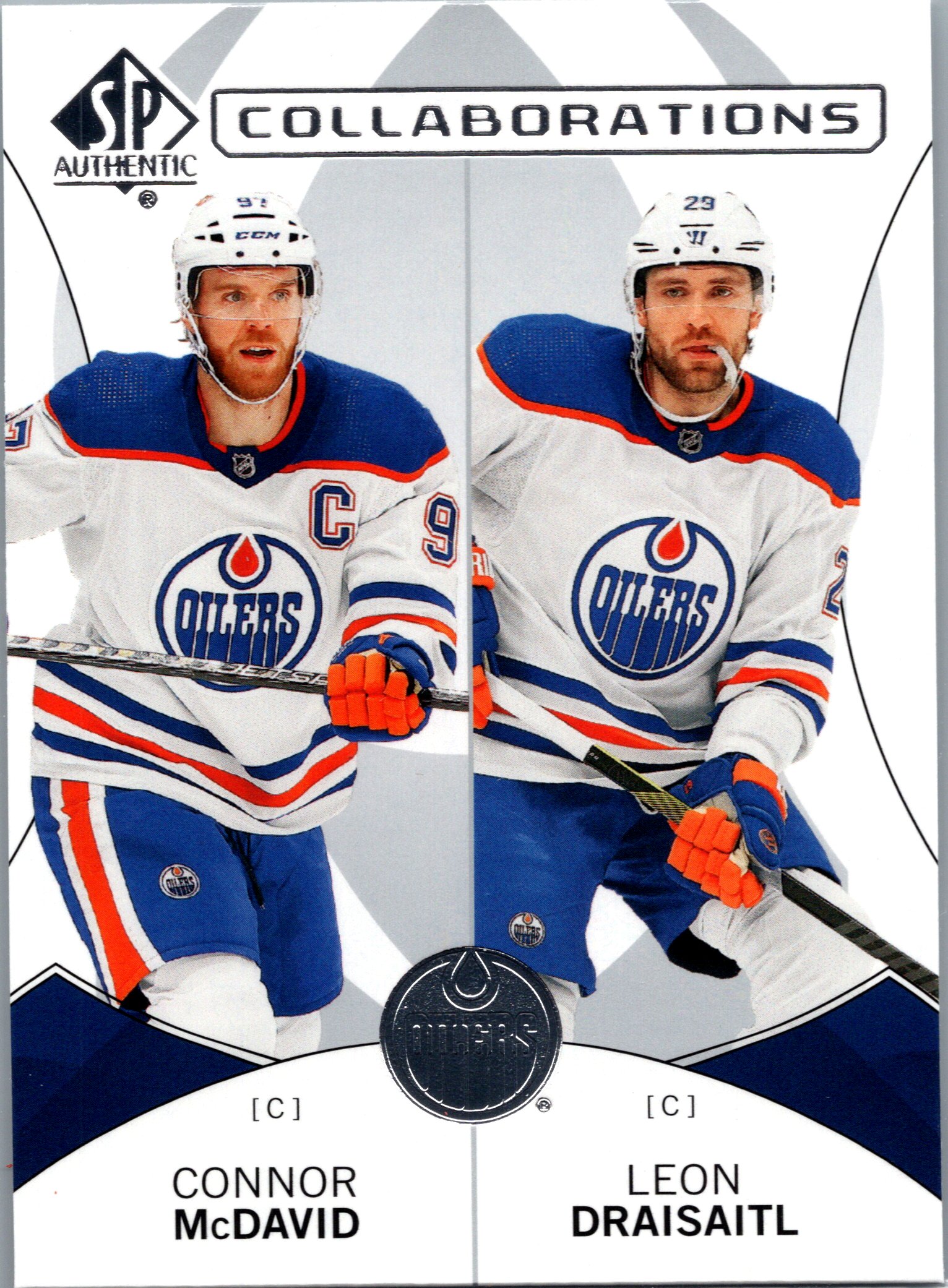 2024-25 SP Authentic - Collaborations Connor McDavid / Leon Draisaitl #C-1 front