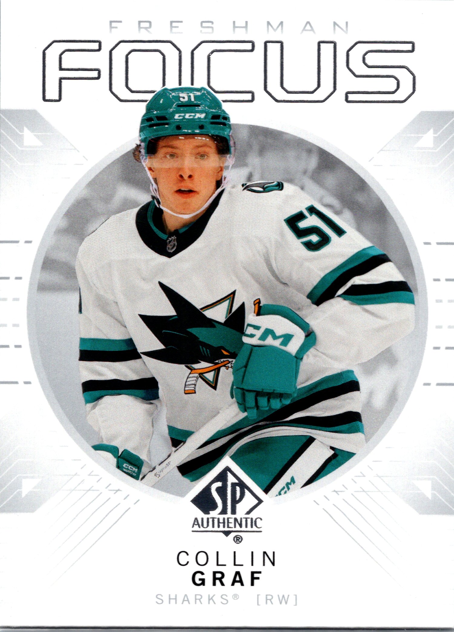 2024-25 SP Authentic - Freshman Focus Collin Graf #FF-17 front