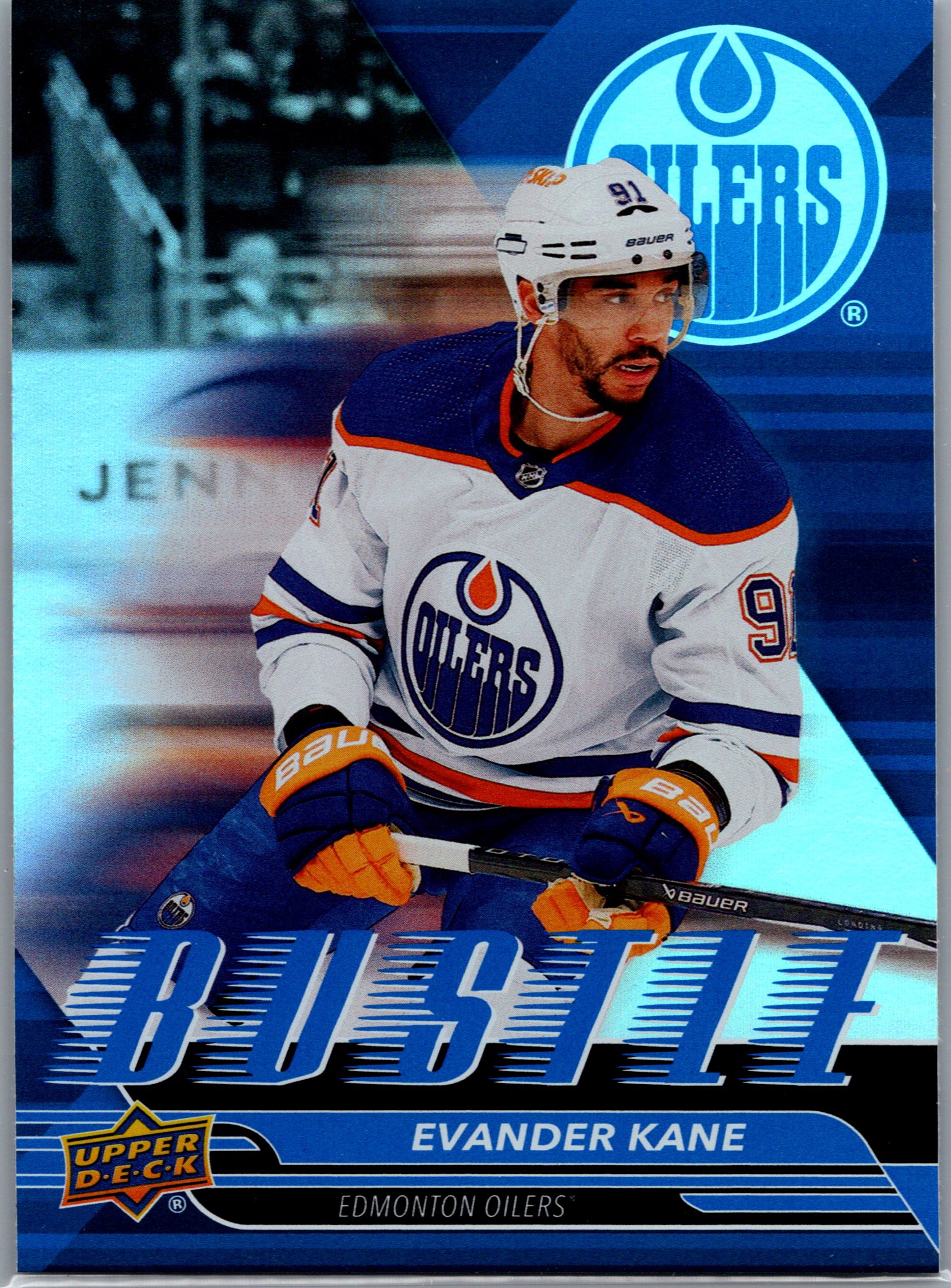 2025-26 Upper Deck - Bustle Evander Kane #B-16 front