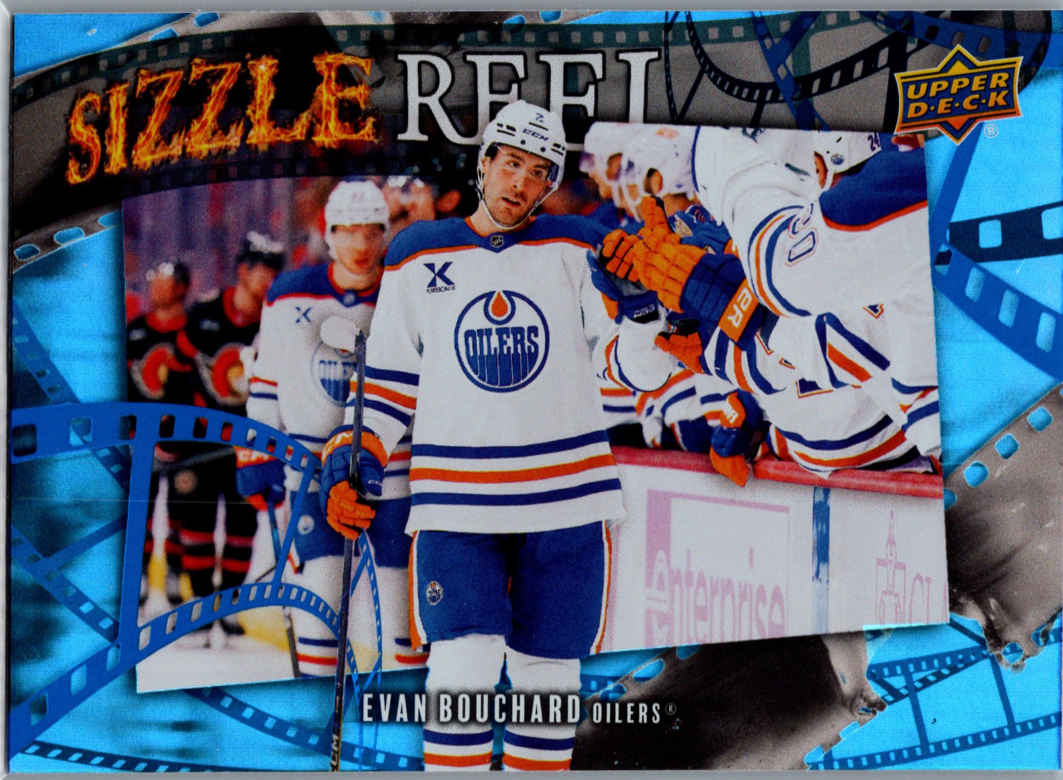 2025-26 Upper Deck - Sizzle Reel Evan Bouchard #SR-31 front