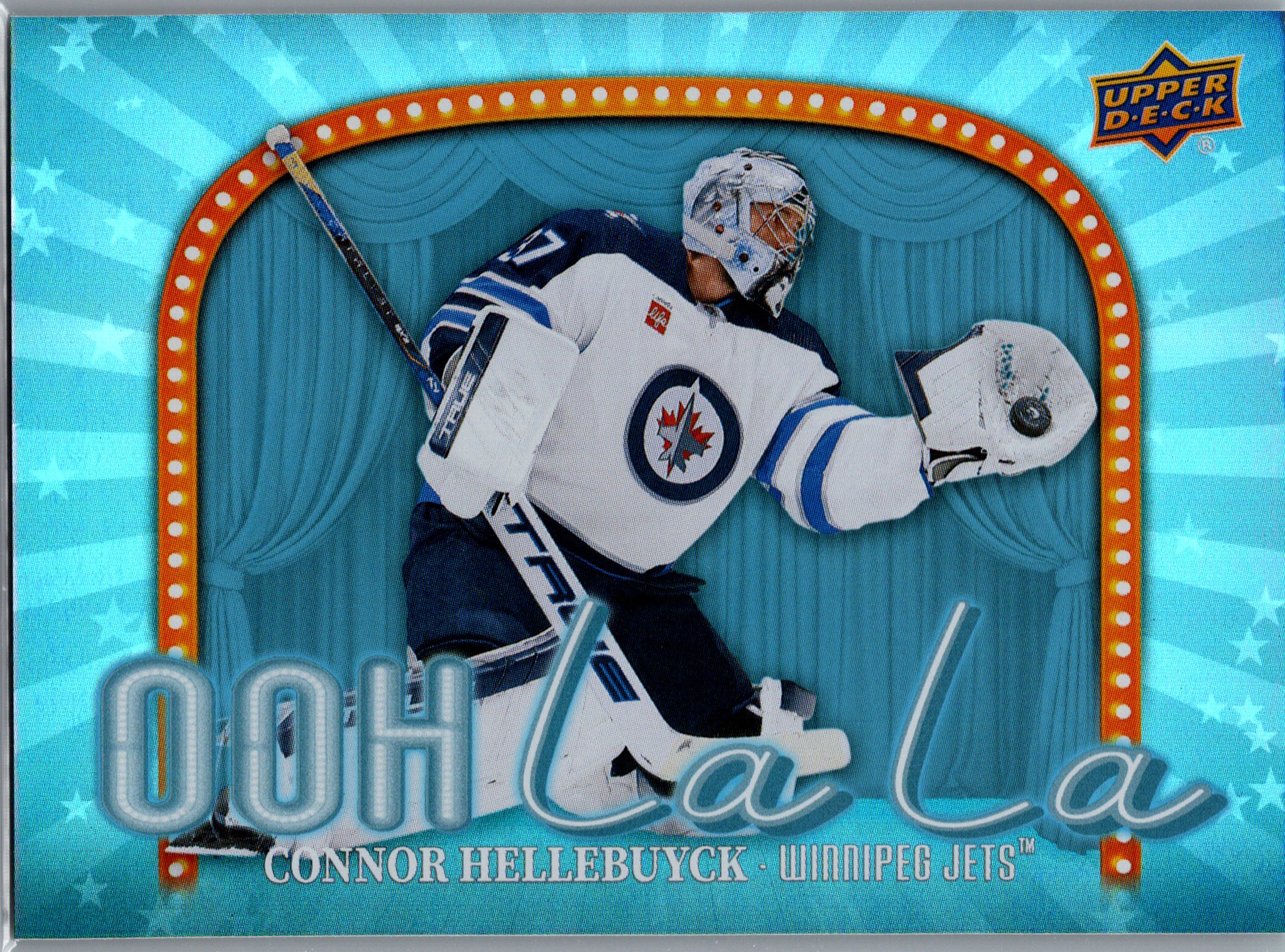 2024-25 Upper Deck - Ooh La La Connor Hellebuyck #OLL-5 front