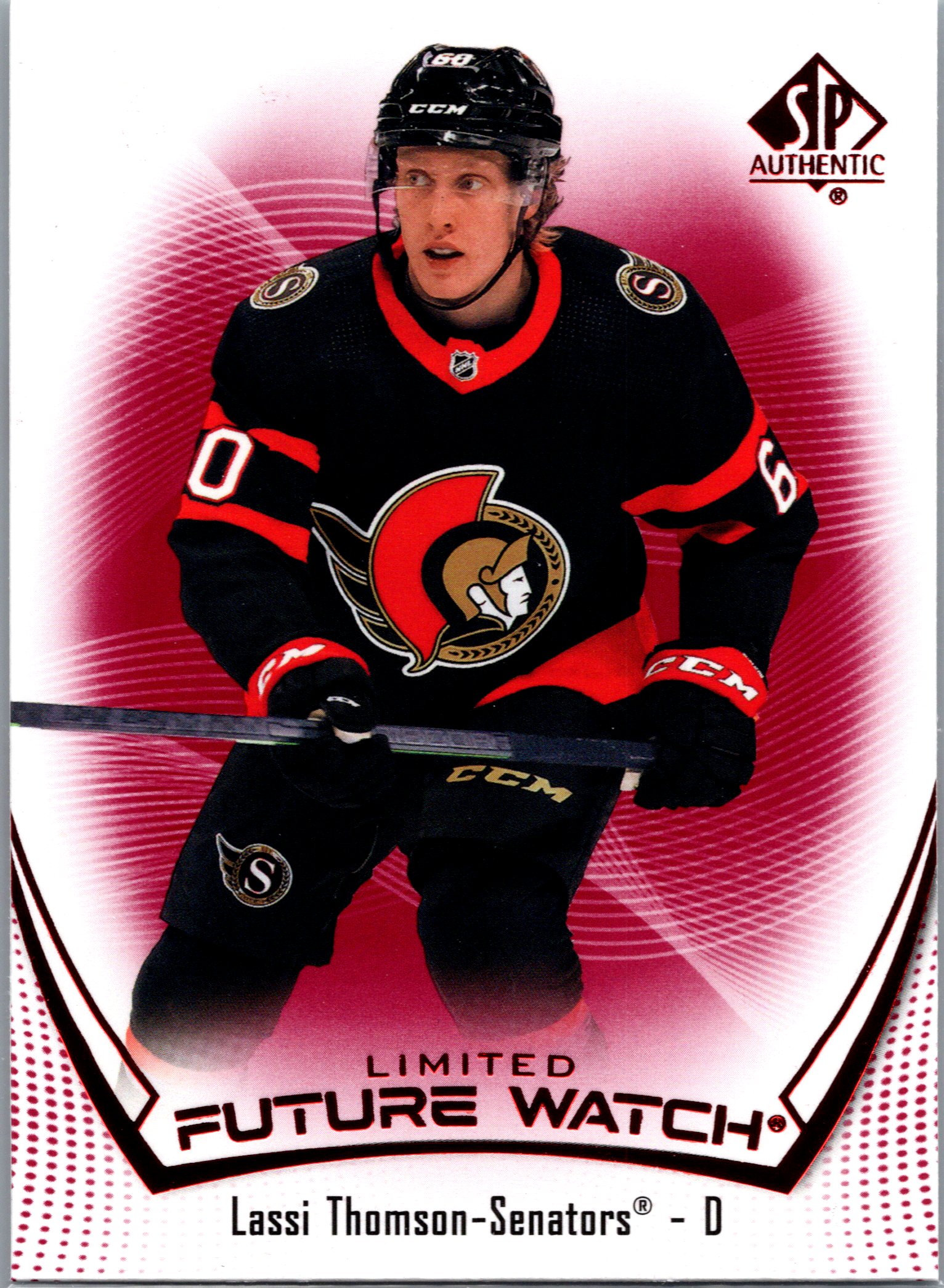 2021-22 SP Authentic - Limited Red Lassi Thomson #161 front