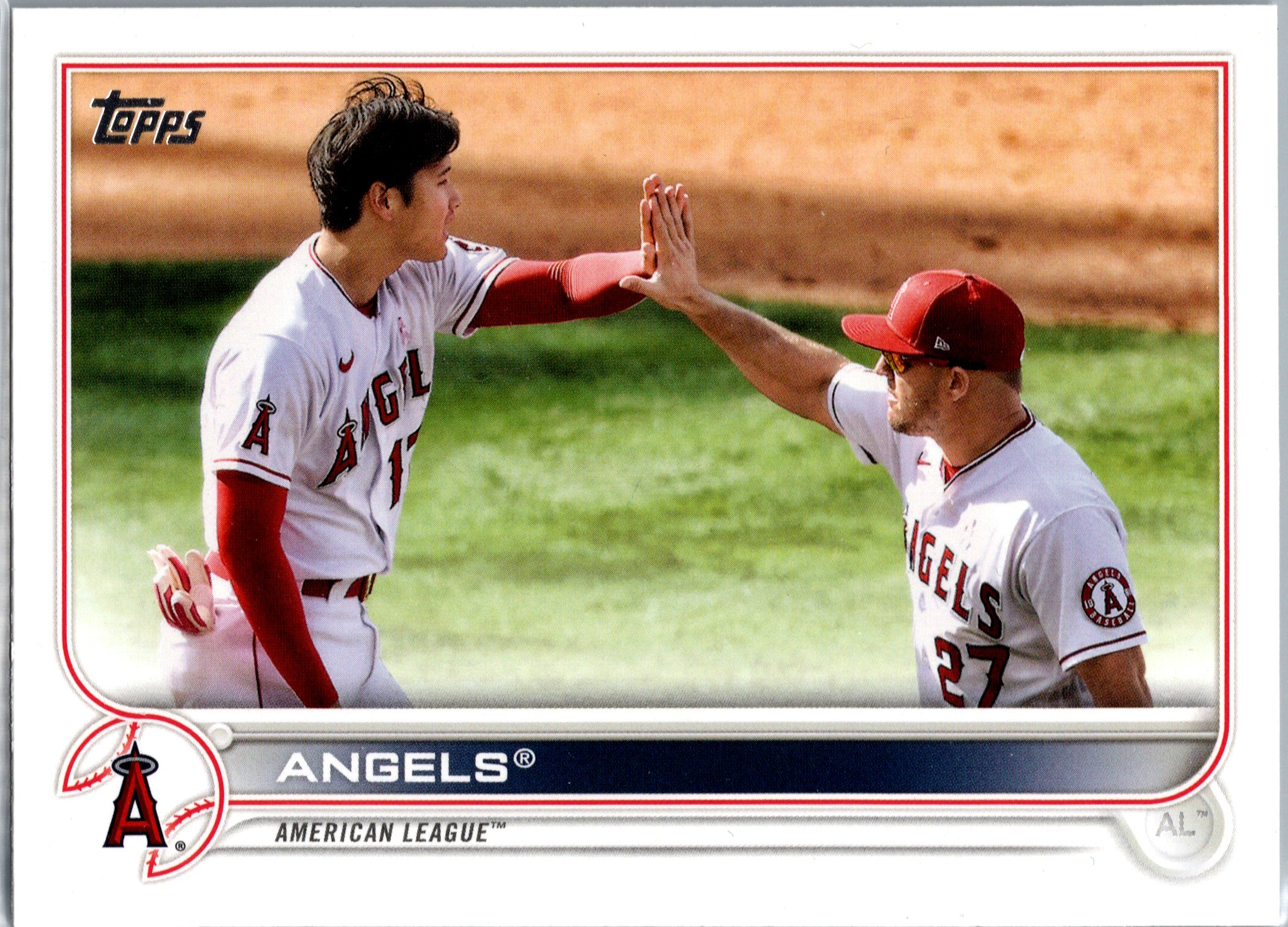 2022 Topps Los Angeles Angels #159 front