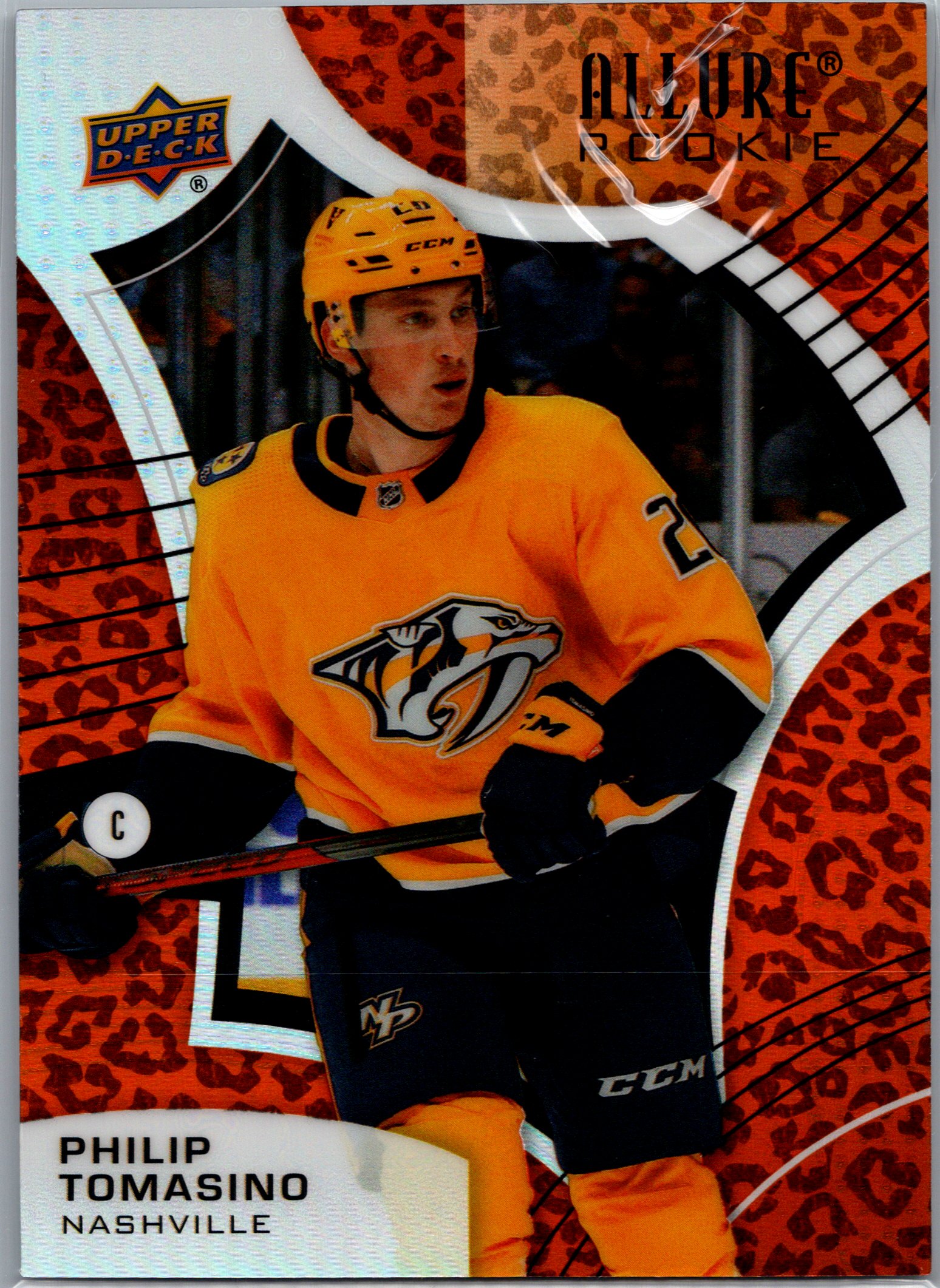 2021-22 Upper Deck Allure - Leopard Philip Tomasino #132 front
