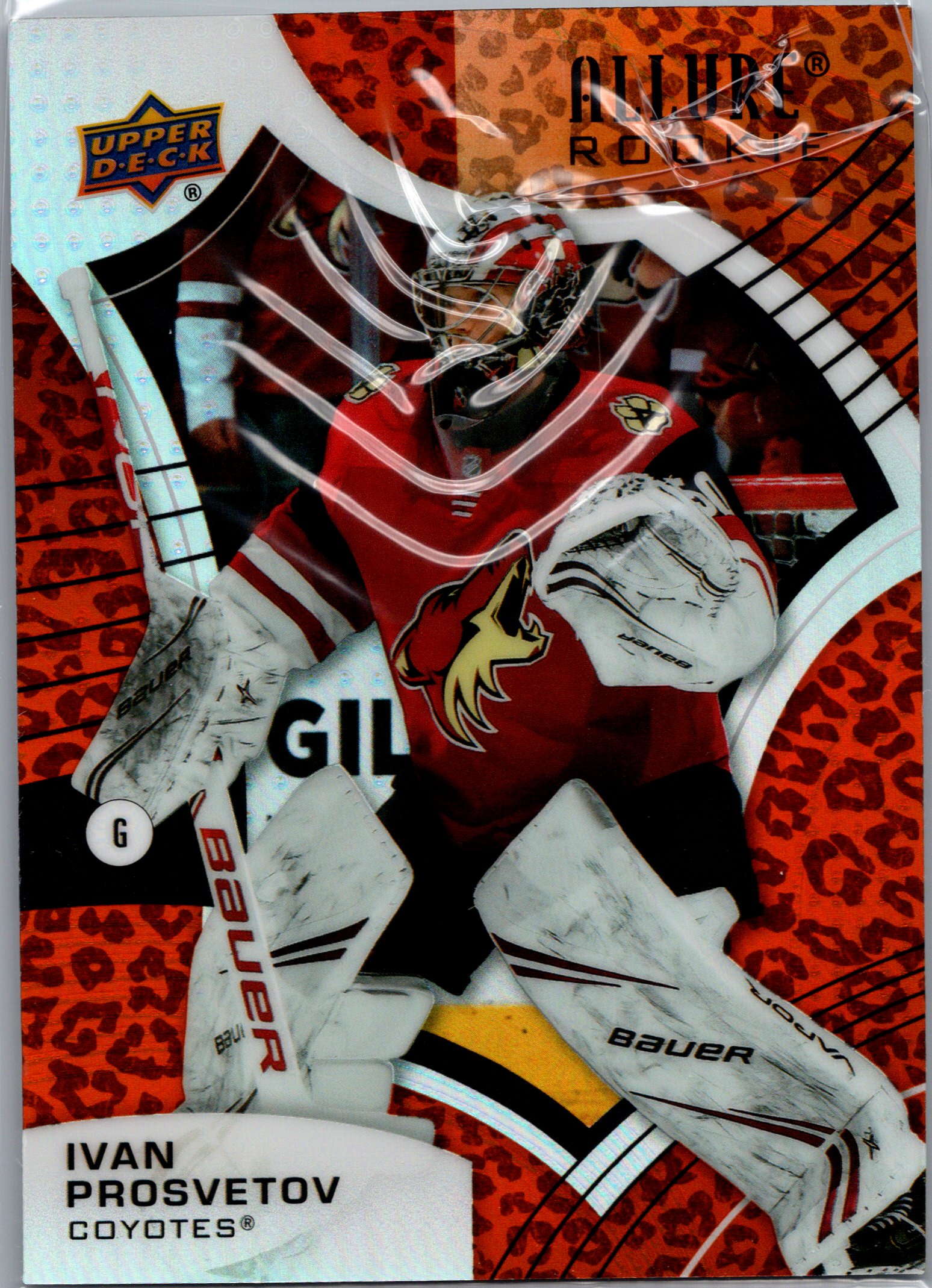 2021-22 Upper Deck Allure - Red Rainbow Ivan Prosvetov #113 front
