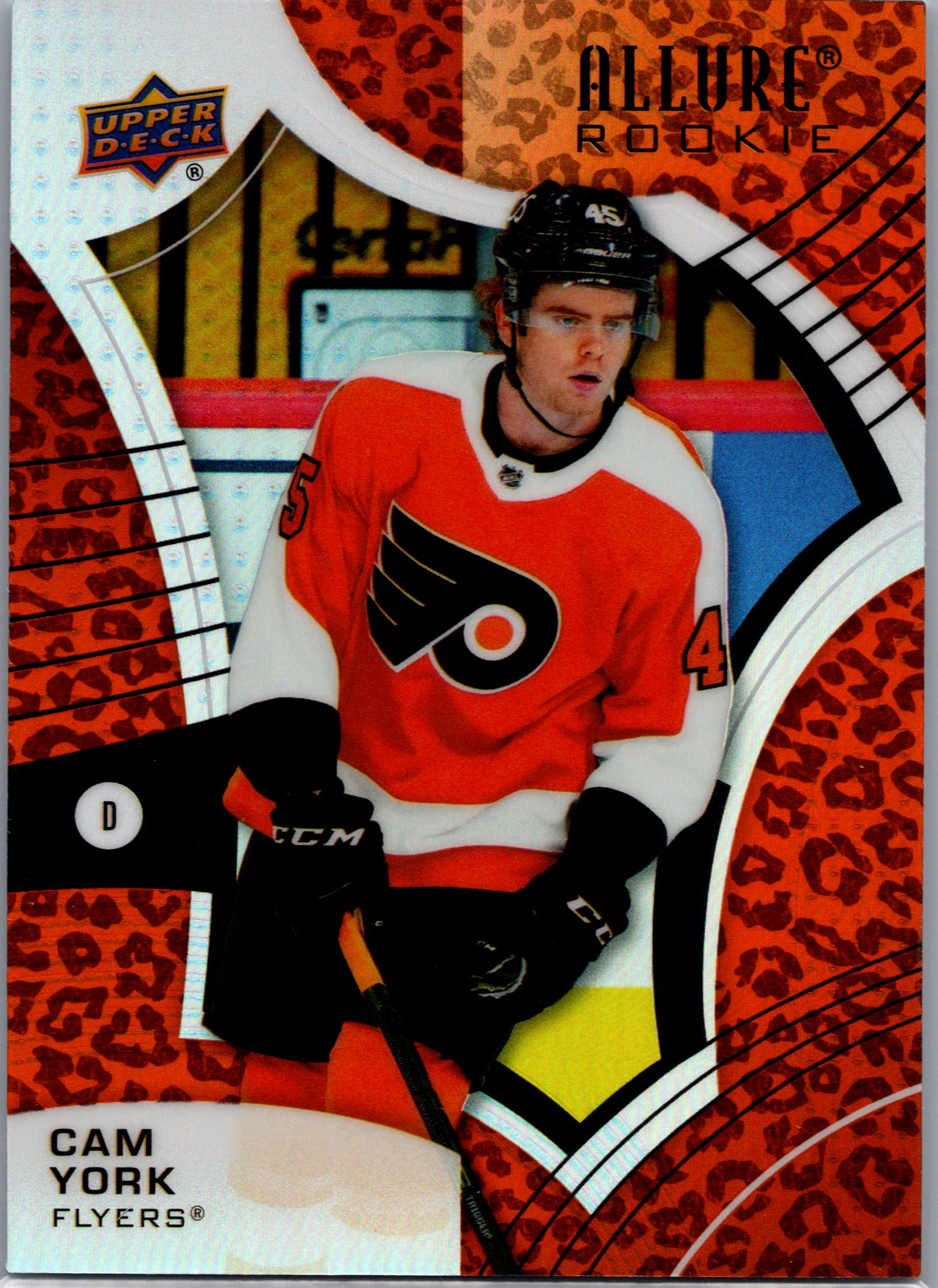 2021-22 Upper Deck Allure - Leopard Cam York #143 front
