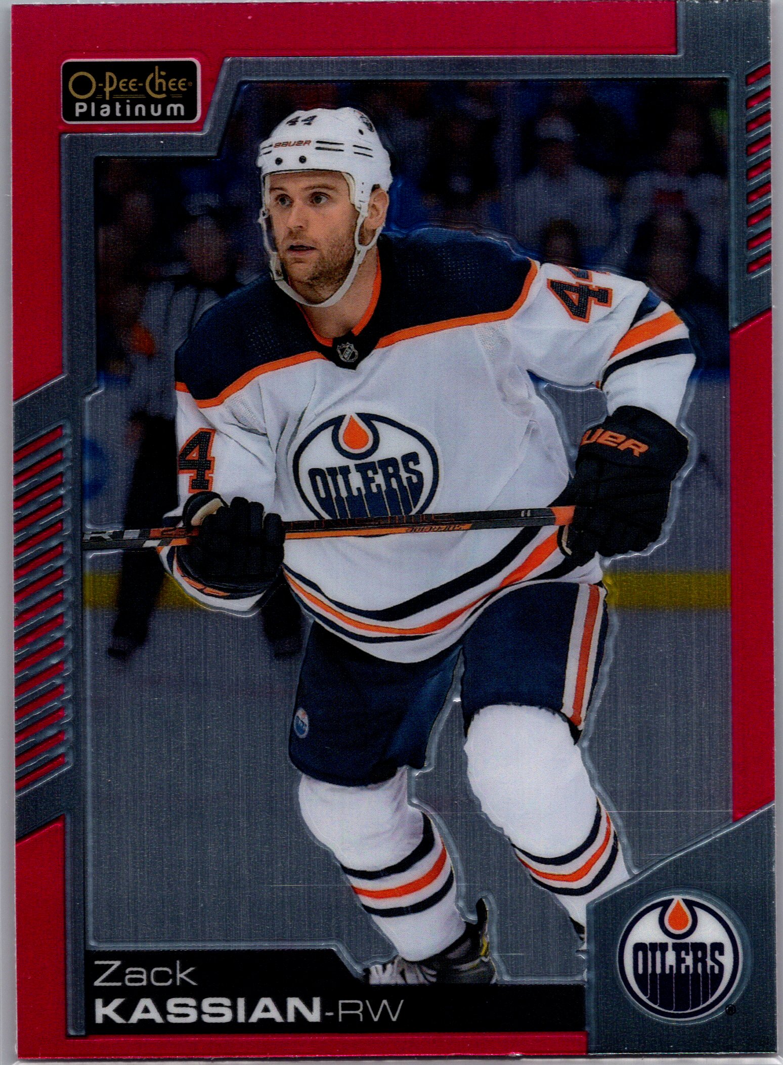 2020-21 O-Pee-Chee Platinum - Matte-Pink Zack Kassian #84 front