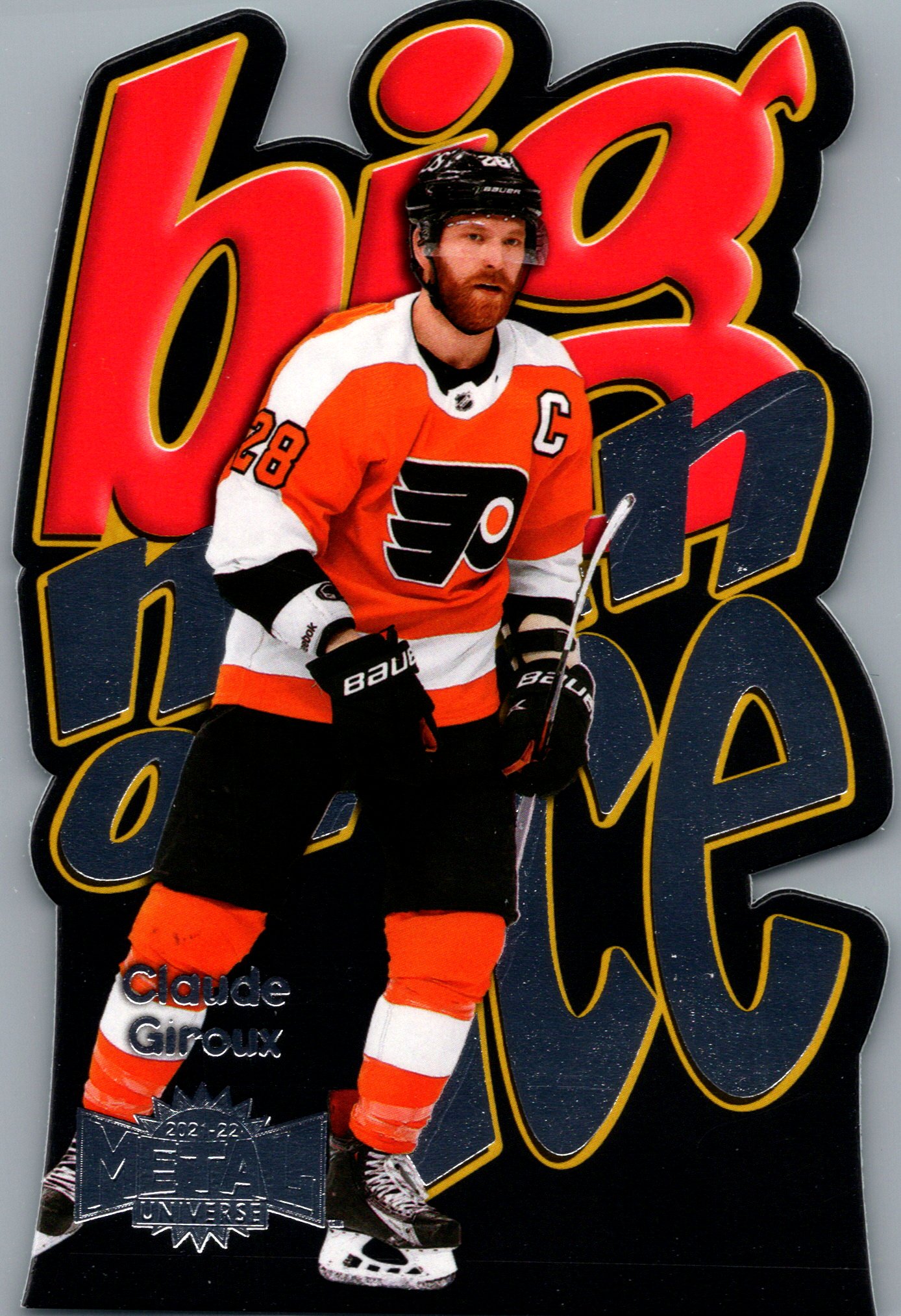 2021-22 SkyBox Metal Universe - Big Man on Ice Claude Giroux #BM-26 front