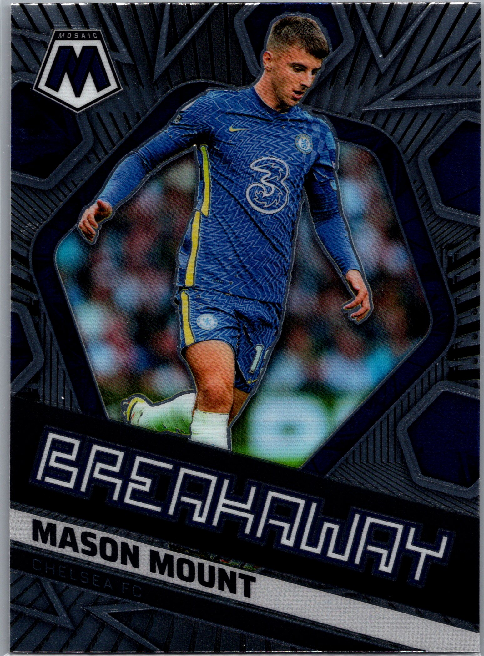 2021-22 Panini Mosaic Premier League - Breakaway Mason Mount #24 front