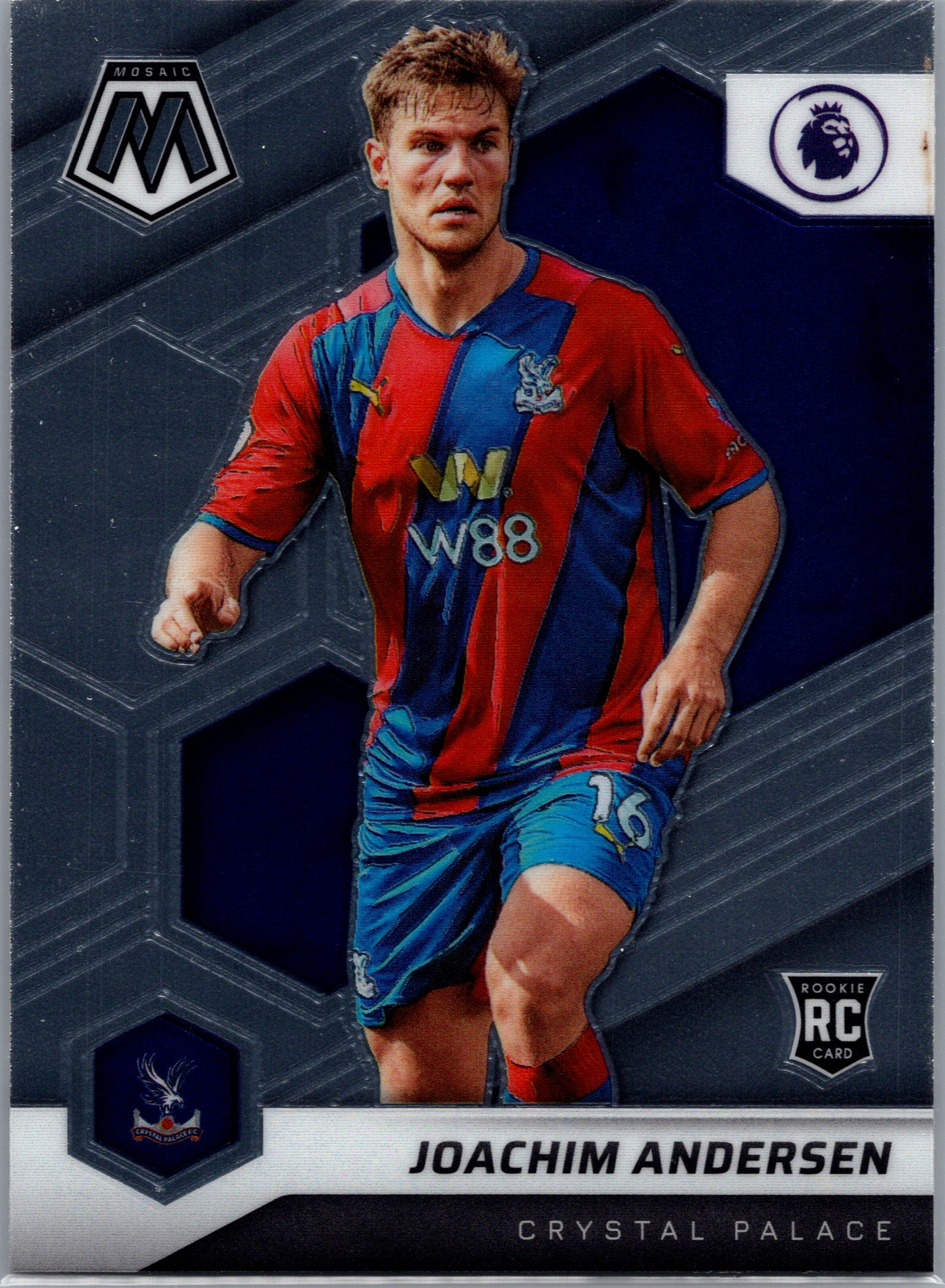 2021-22 Panini Mosaic Premier League Joachim Andersen #133 front