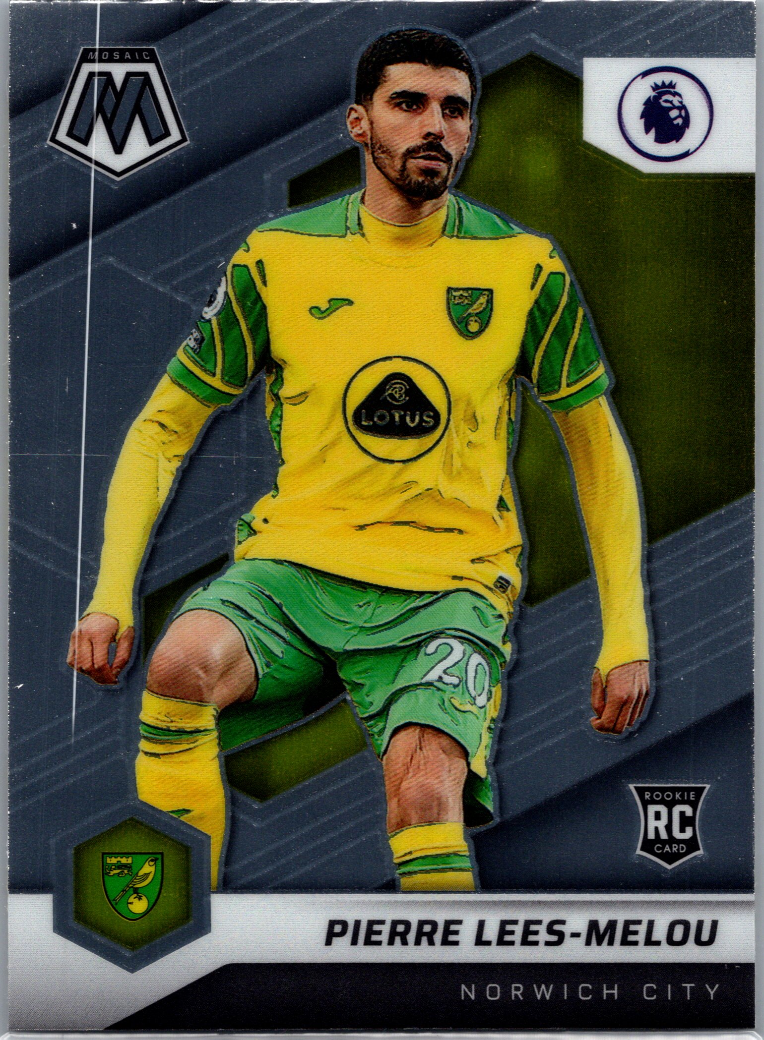 2021-22 Panini Mosaic Premier League Pierre Lees-Melou #100 front