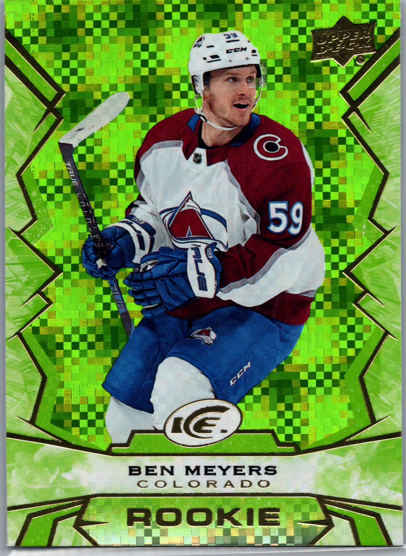 2022-23 Upper Deck Ice - Green Ben Meyers #132 front