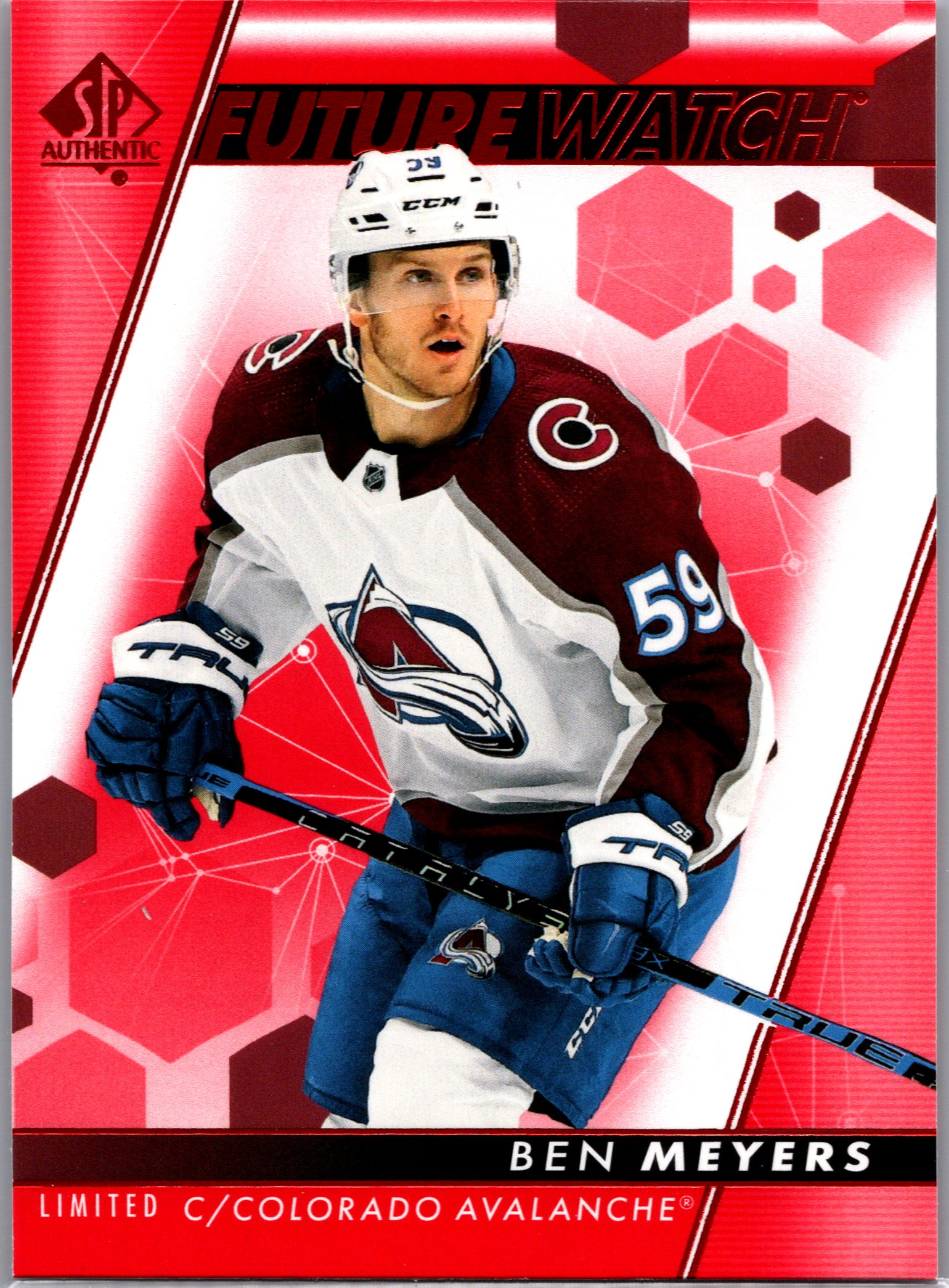 2022-23 SP Authentic - Limited Red Ben Meyers #163 front