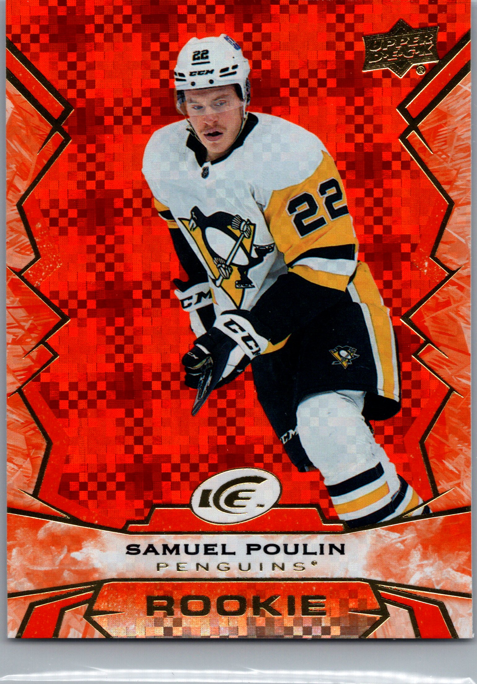 2022-23 Upper Deck Ice - Orange Samuel Poulin #145 front