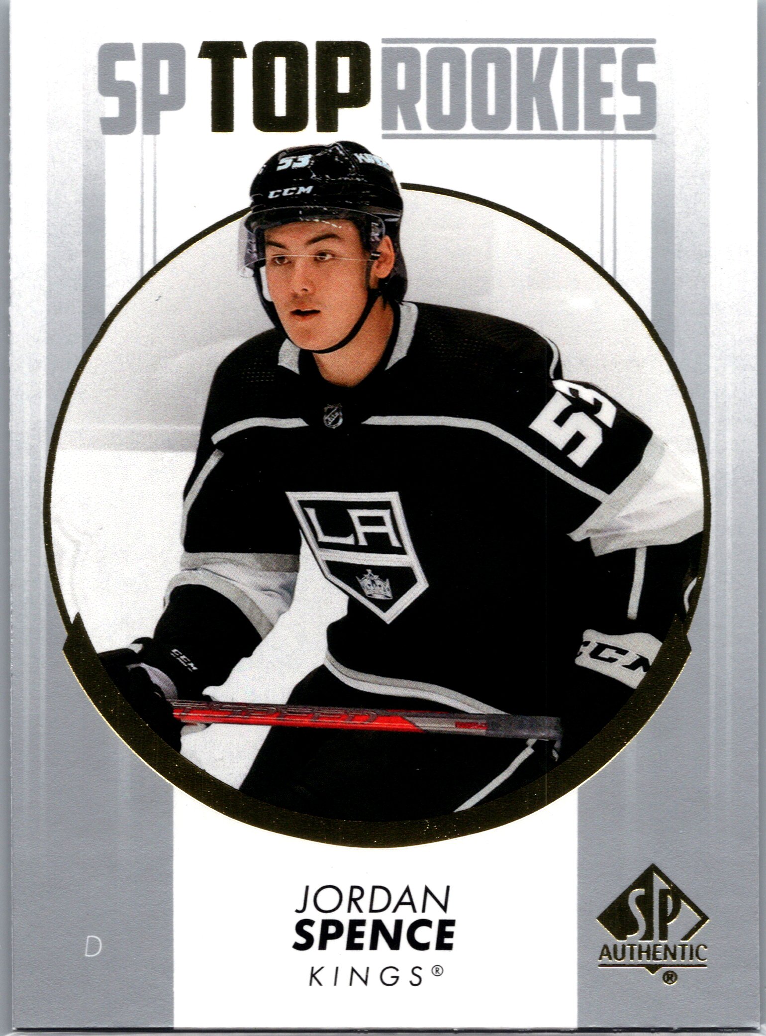2022-23 SP Authentic - Top Rookies Jordan Spence #TR-18 front