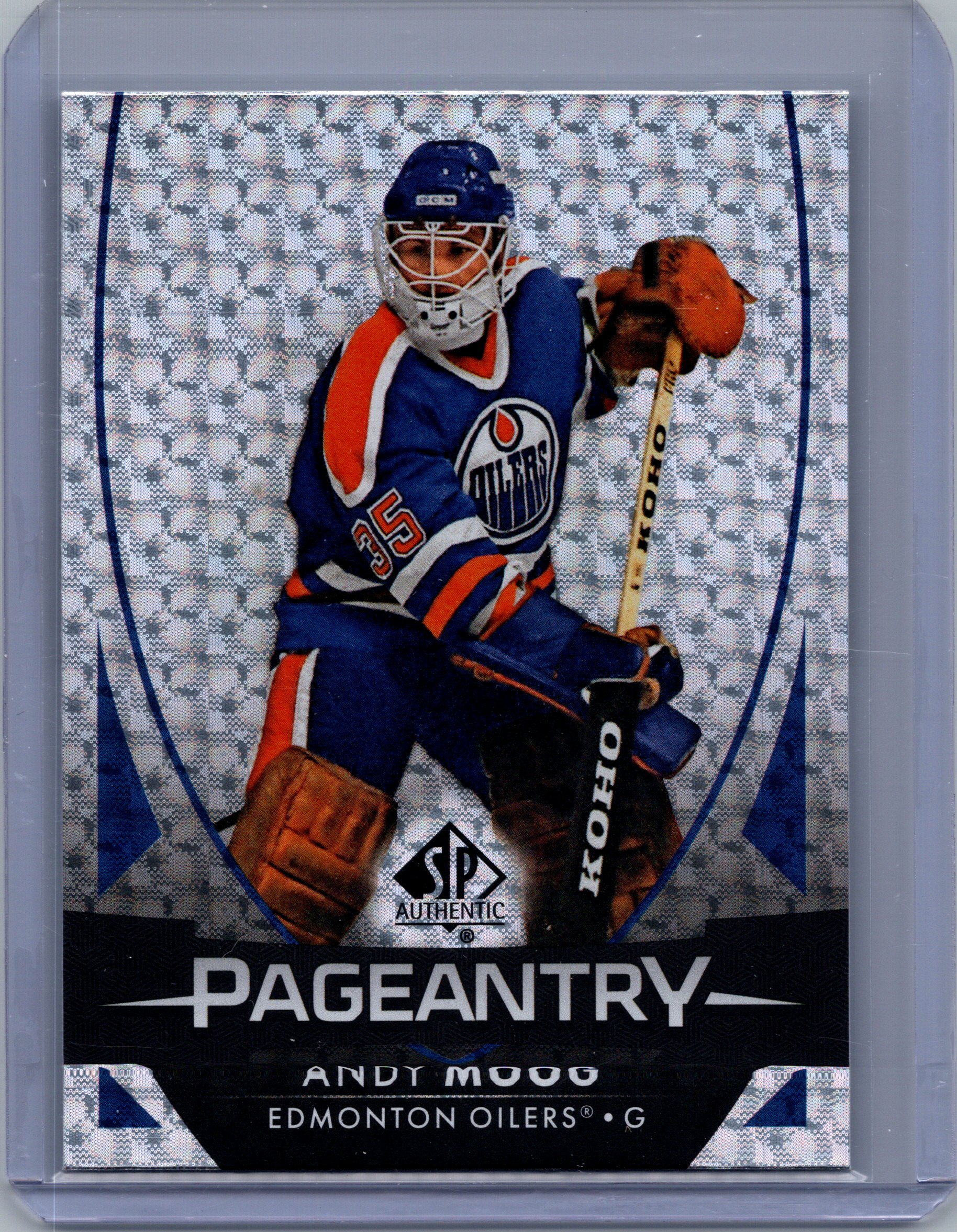 2023-24 SP Authentic - Pageantry Andy Moog #P-55 front