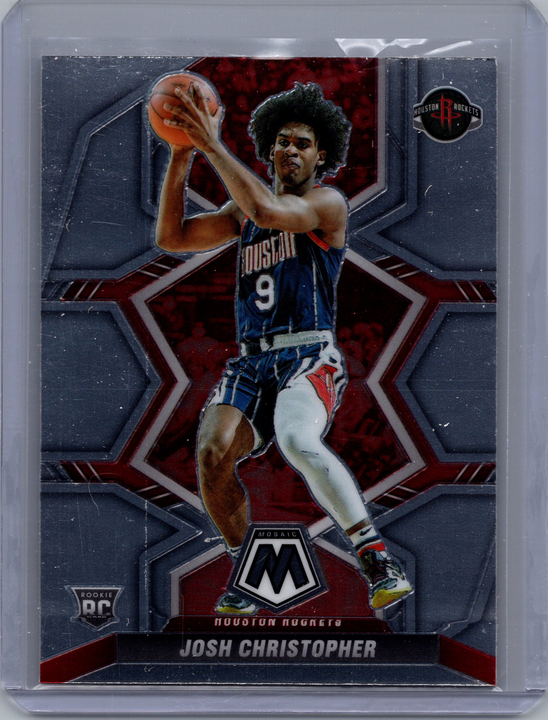 2021-22 Panini Mosaic Josh Christopher #224 RC front