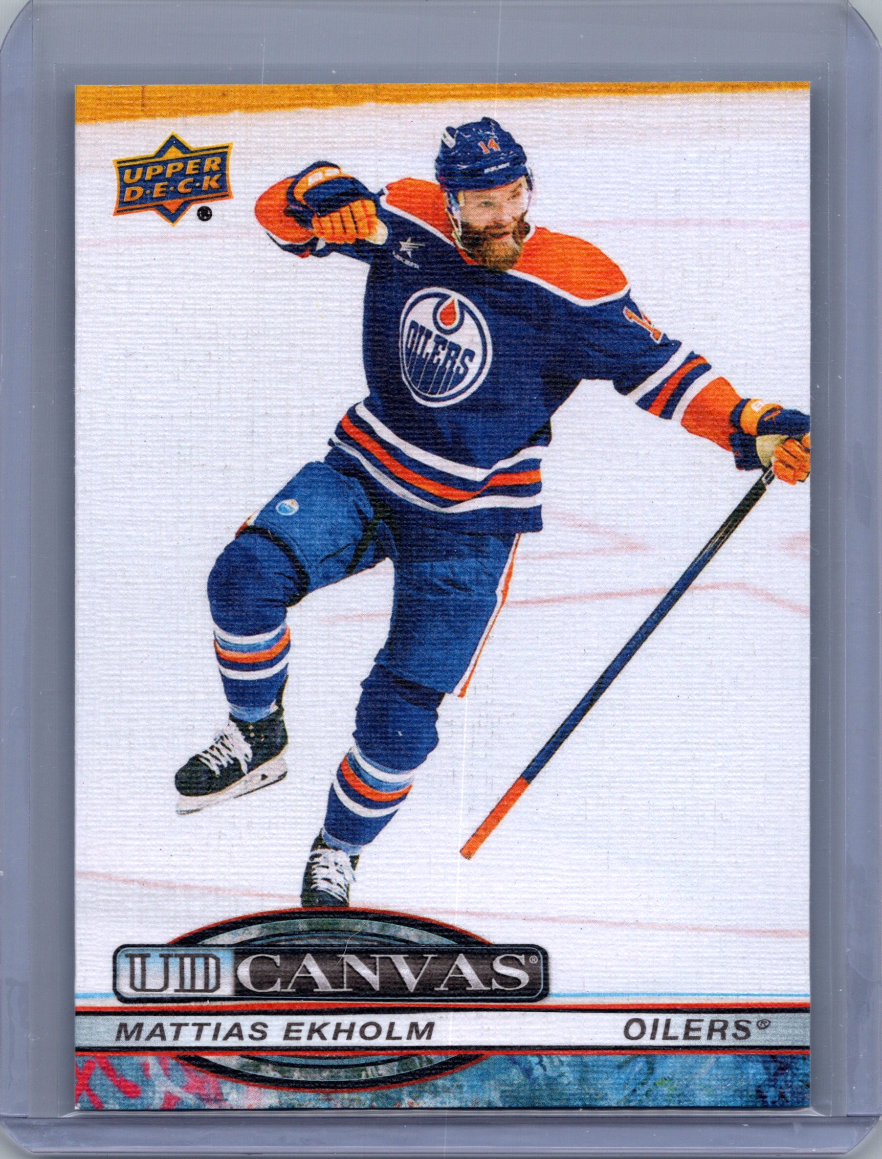 2025-26 Upper Deck - UD Canvas Mattias Ekholm #C-53 front