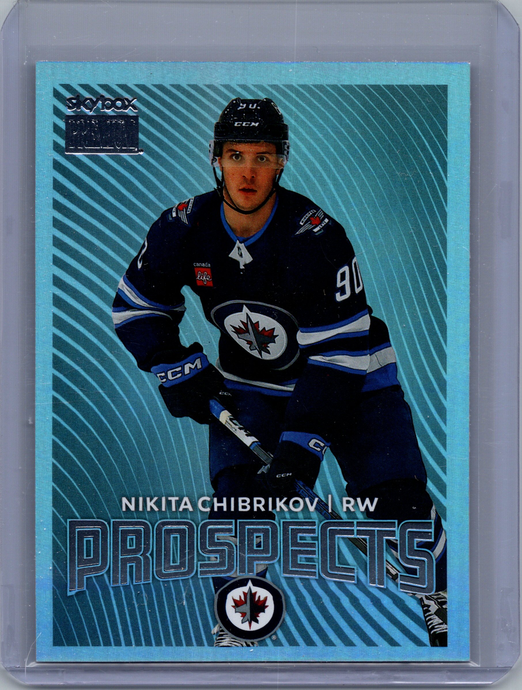 2024-25 SkyBox Metal Universe - Skybox Premium Prospects Nikita Chibrikov #PP-13 front