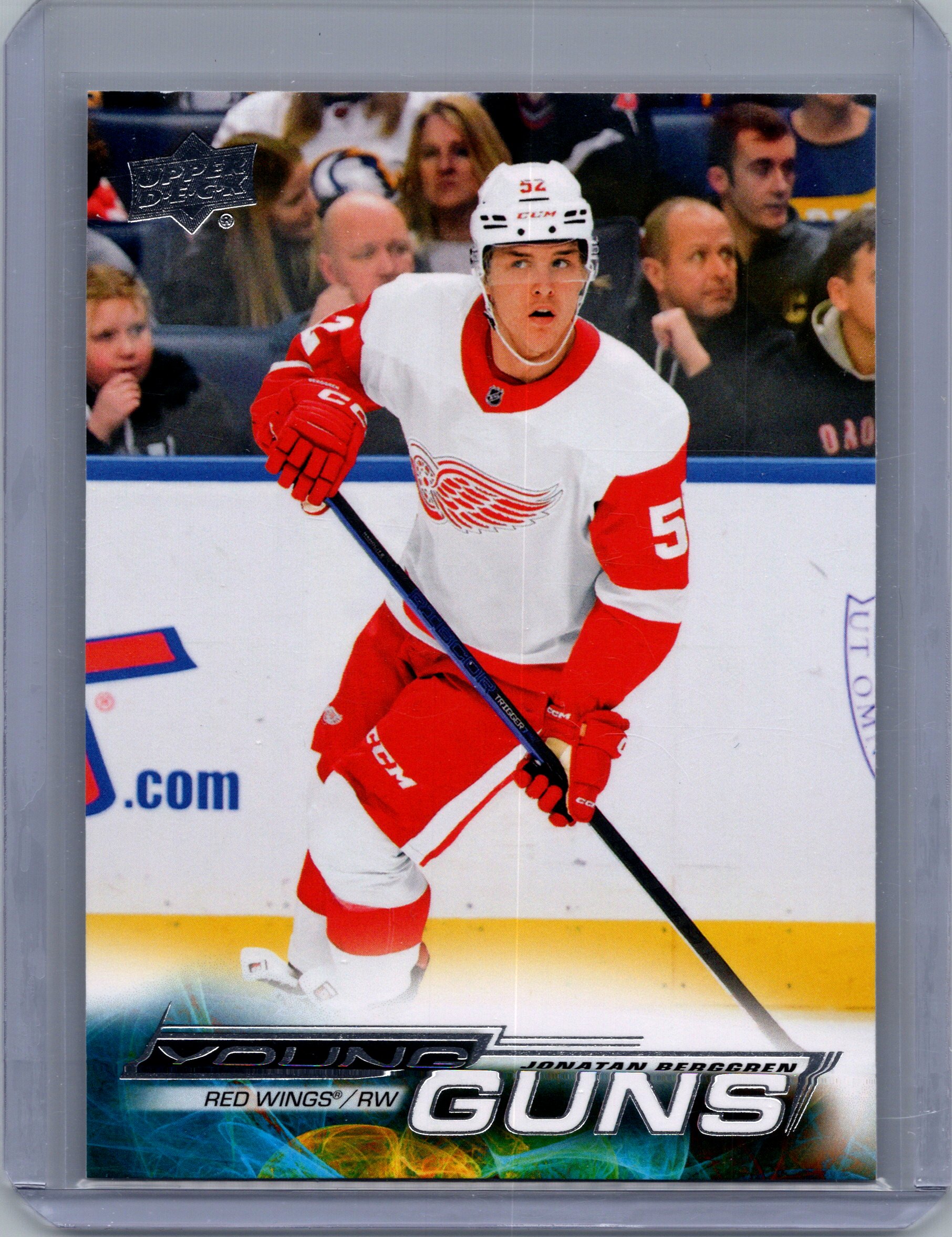 2022-23 Upper Deck Jonatan Berggren #705 RC front