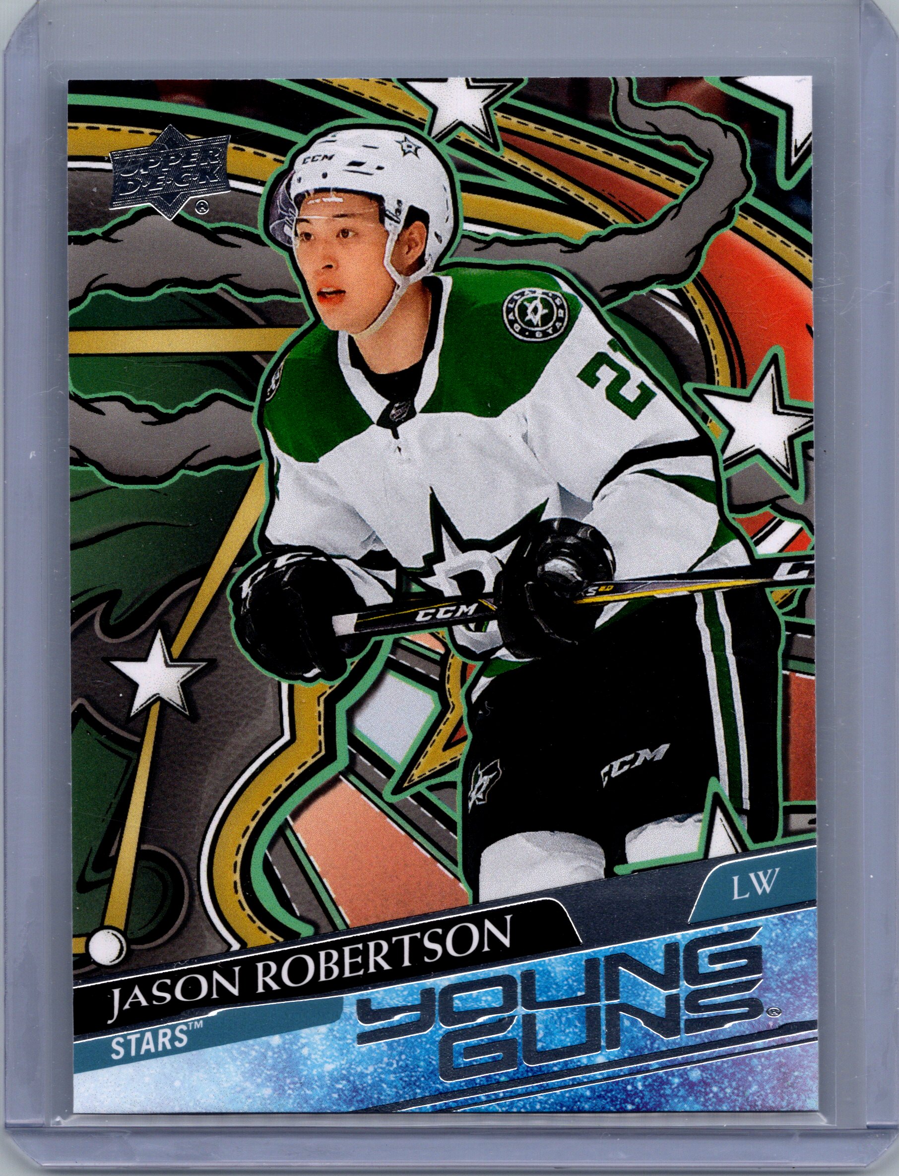 2024-25 Upper Deck - Young Guns Renewed (Series Two) Jason Robertson #235 front