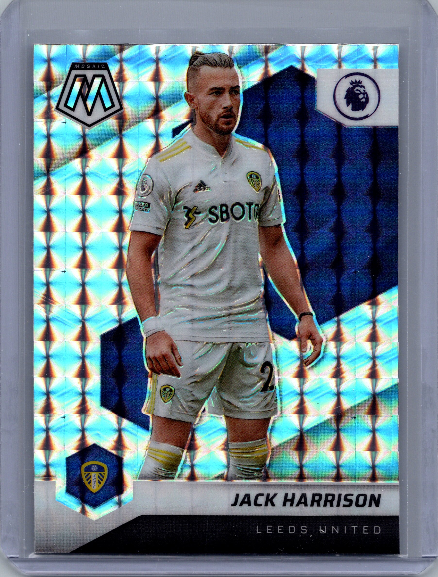 2021-22 Panini - Mosaic Premier League - Mosaic Jack Harrison #193 front