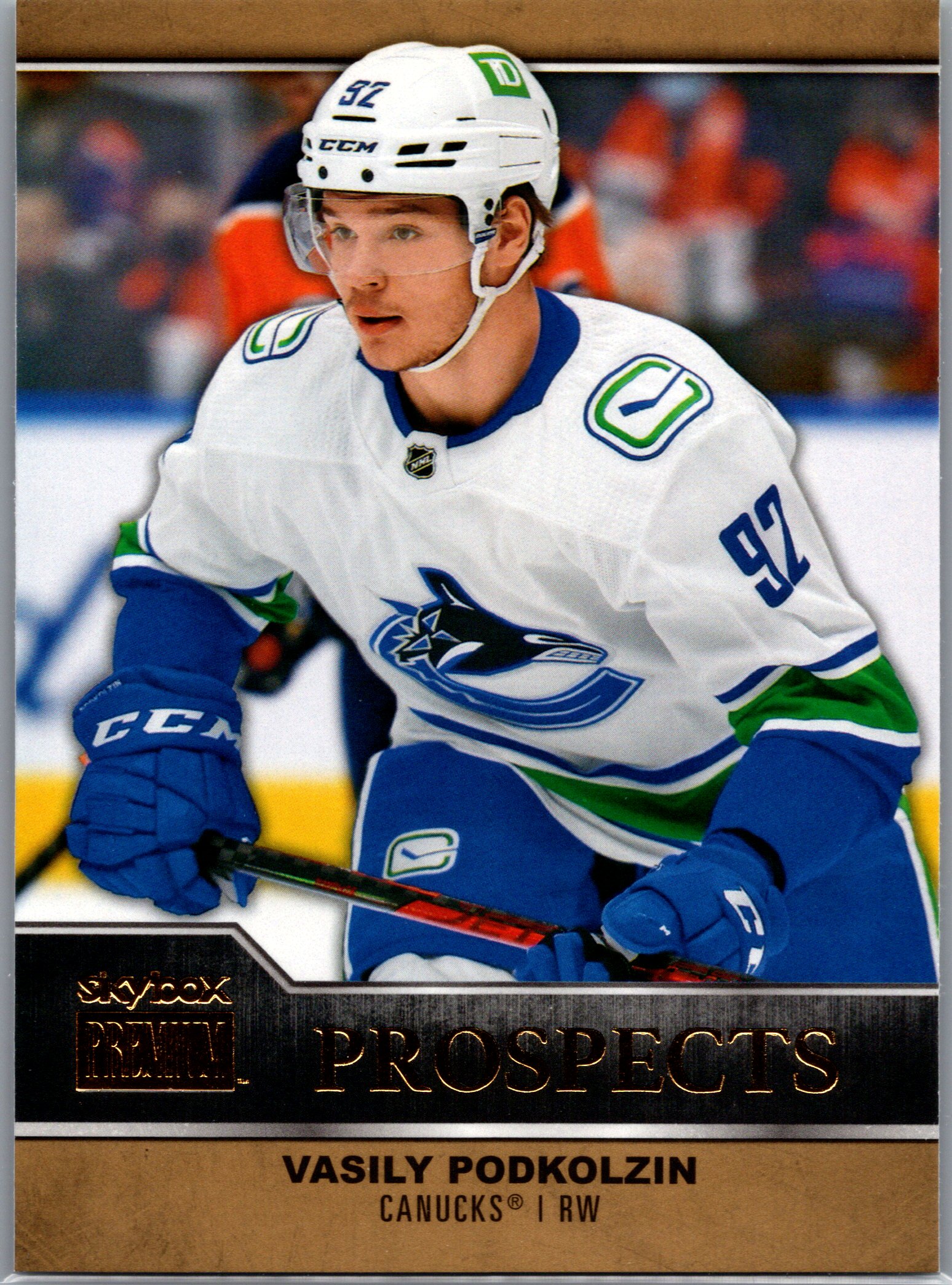 2021-22 SkyBox Metal Universe - Skybox Premium Prospects Vasily Podkolzin #PP-21 front