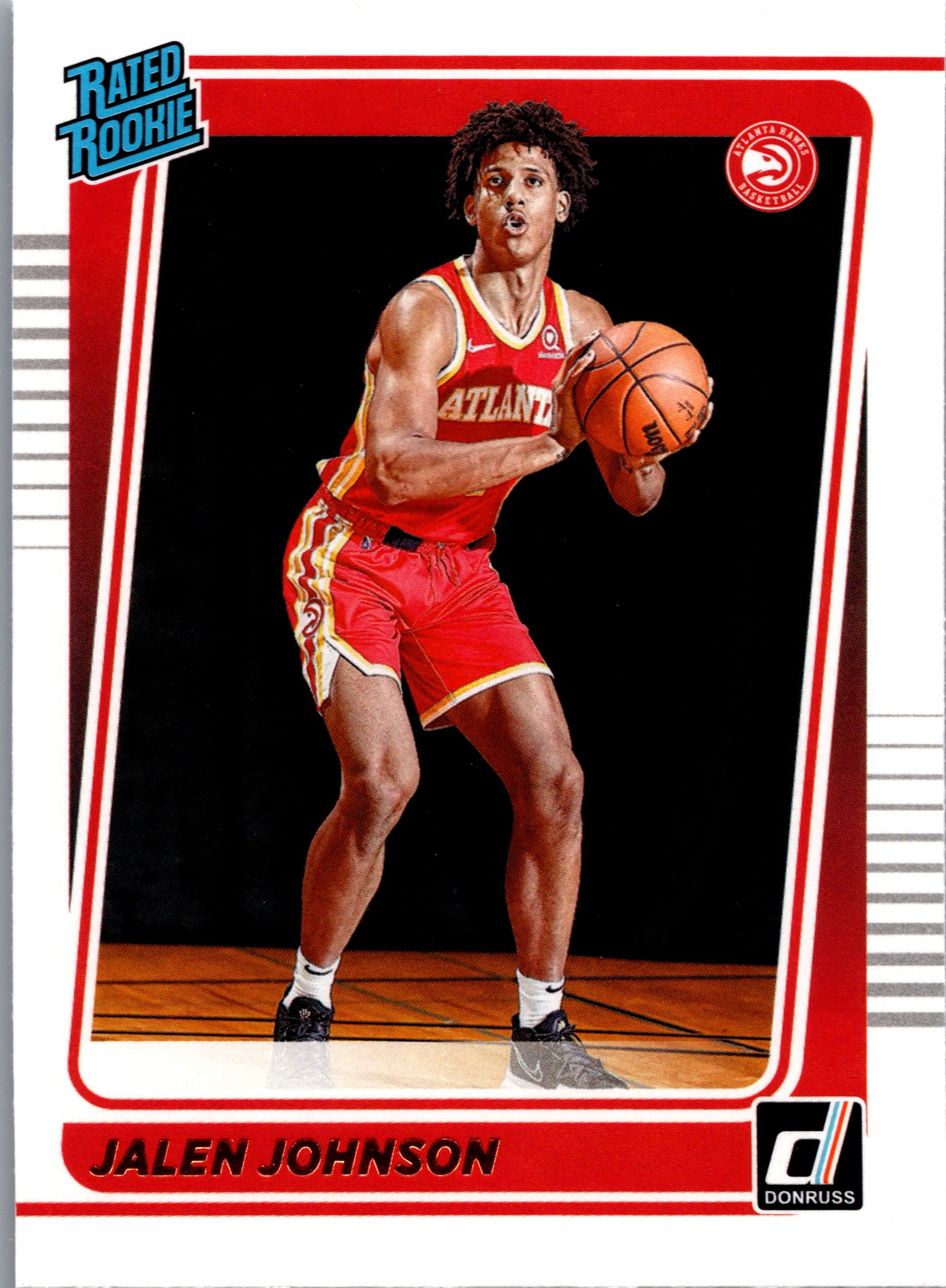 2021-22 Donruss Jalen Johnson #231 RC front