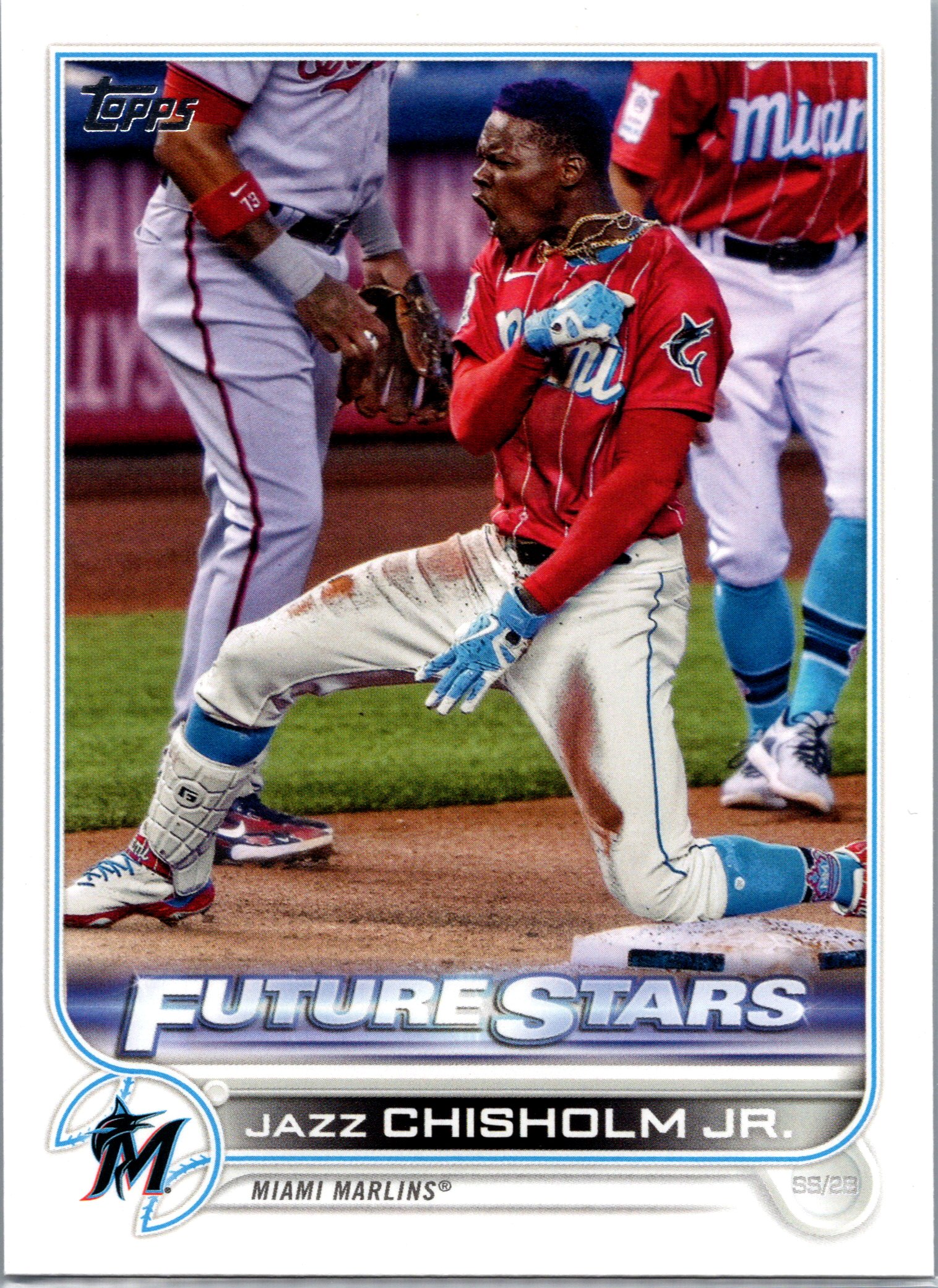 2022 Topps Jazz Chisholm Jr. #6 front