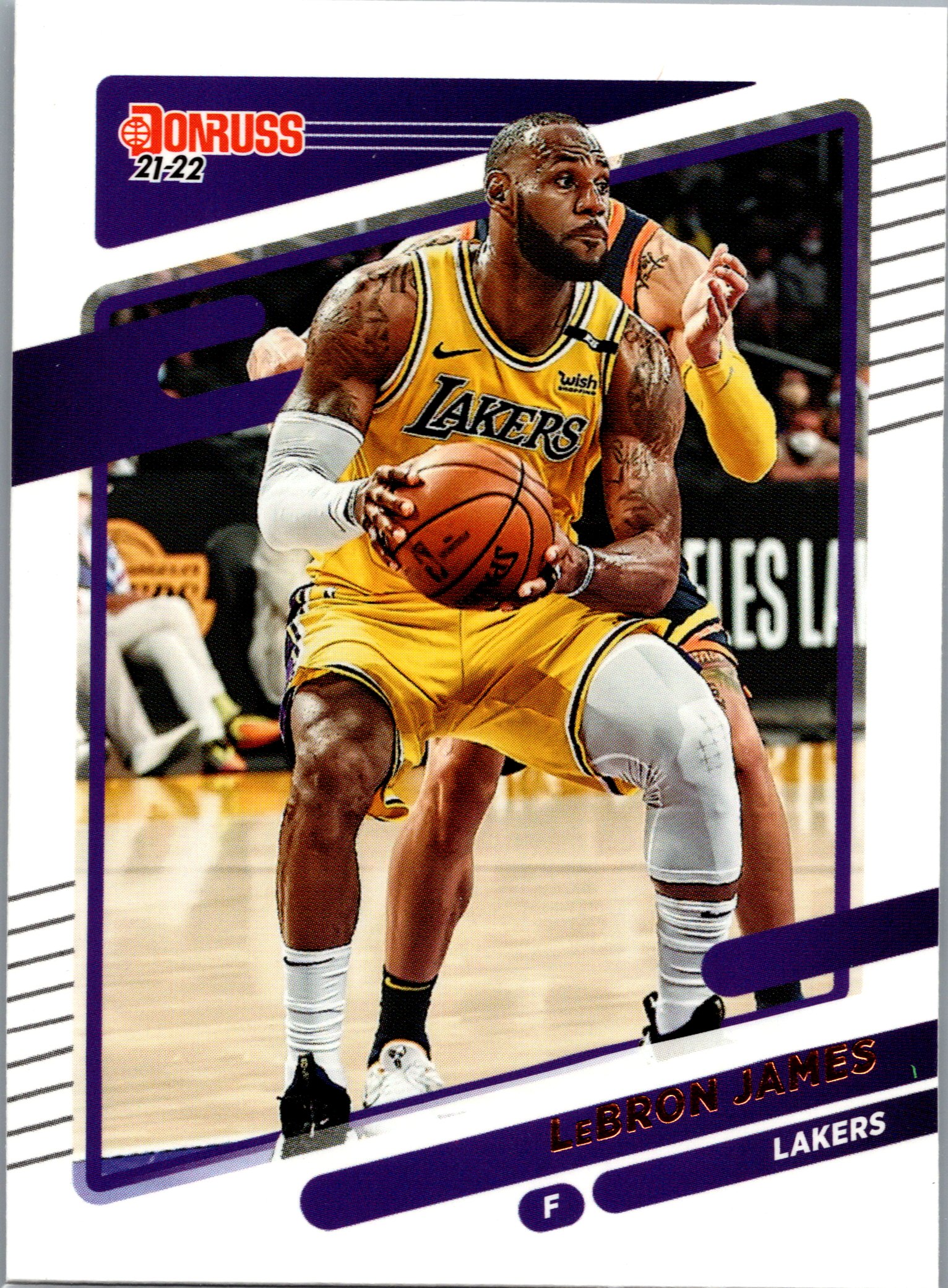 2021-22 Donruss LeBron James #12 front