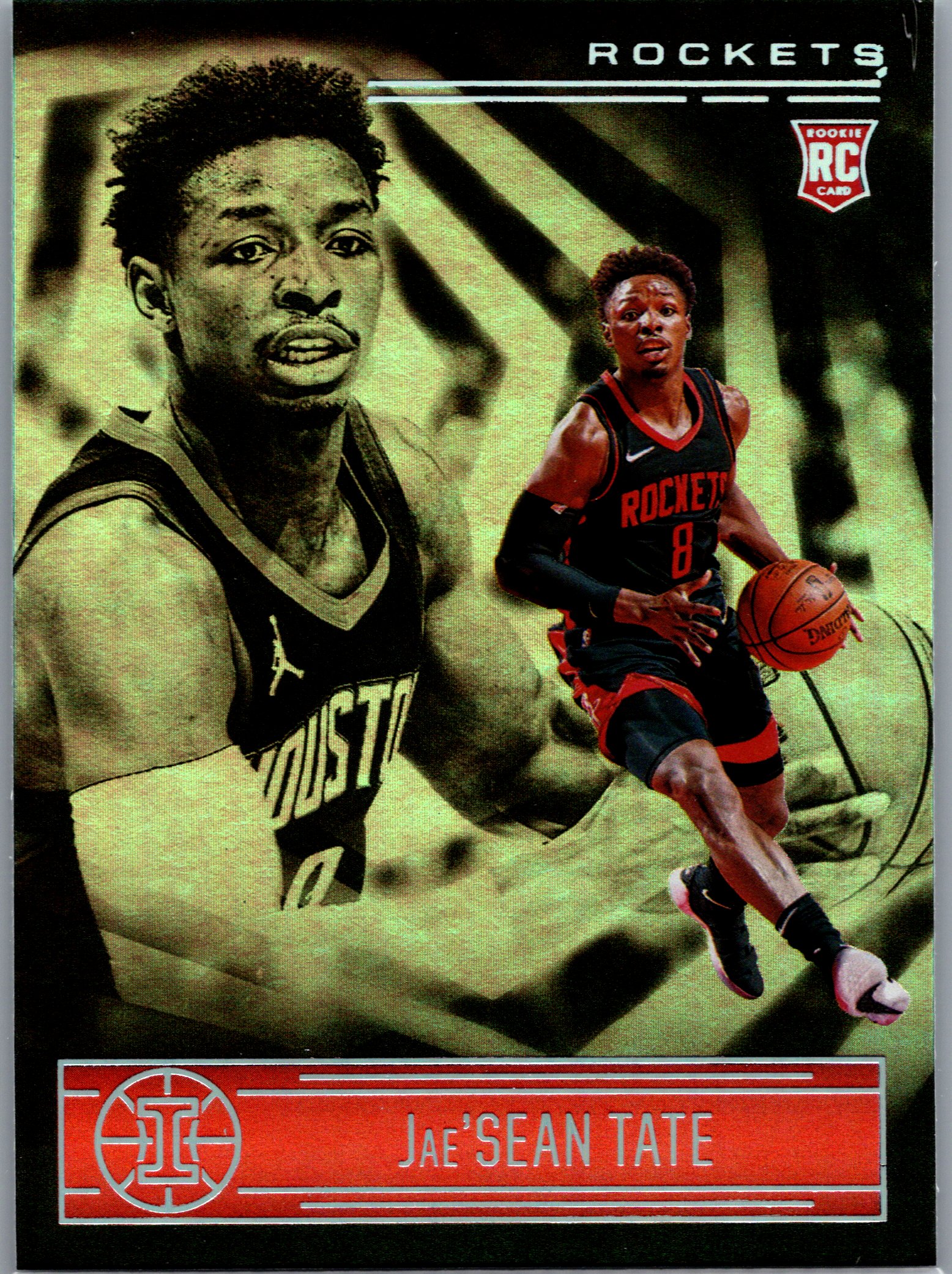 2020-21 Panini Illusions Jae'Sean Tate #160 RC front