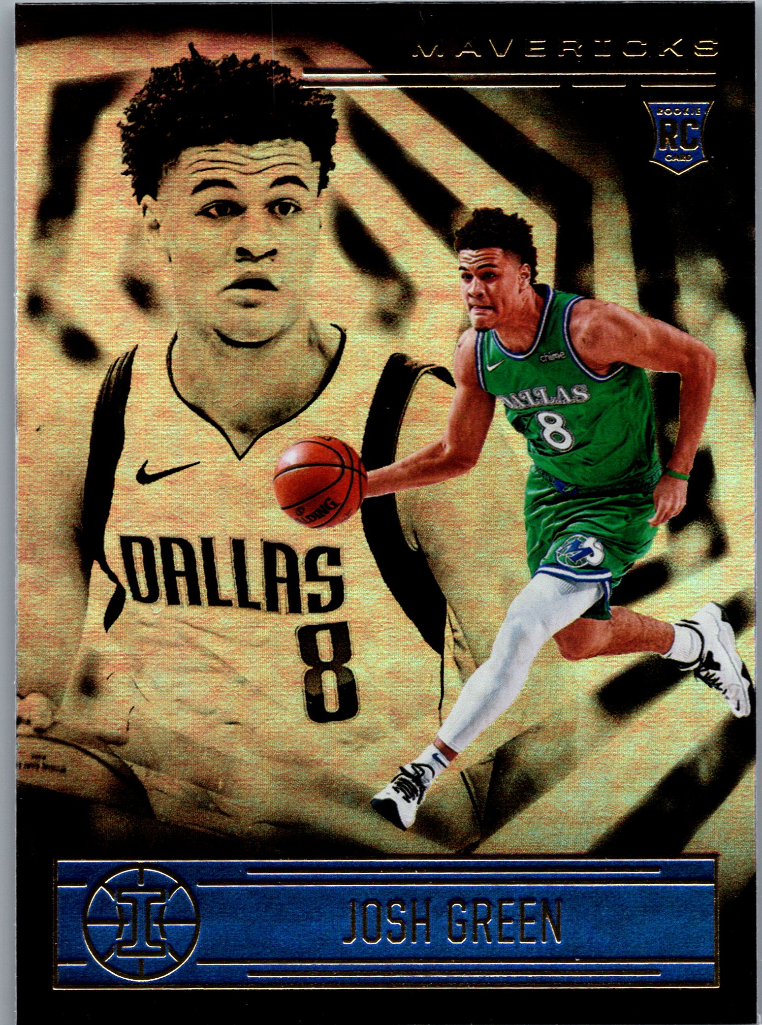 2020-21 Panini Illusions Josh Green #189 RC front