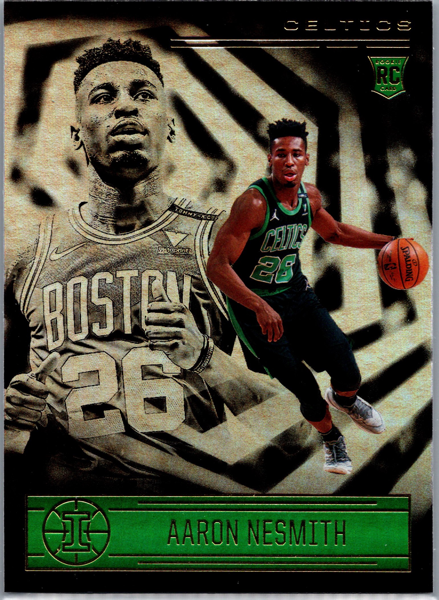 2020-21 Panini Illusions Aaron Nesmith #179 RC front