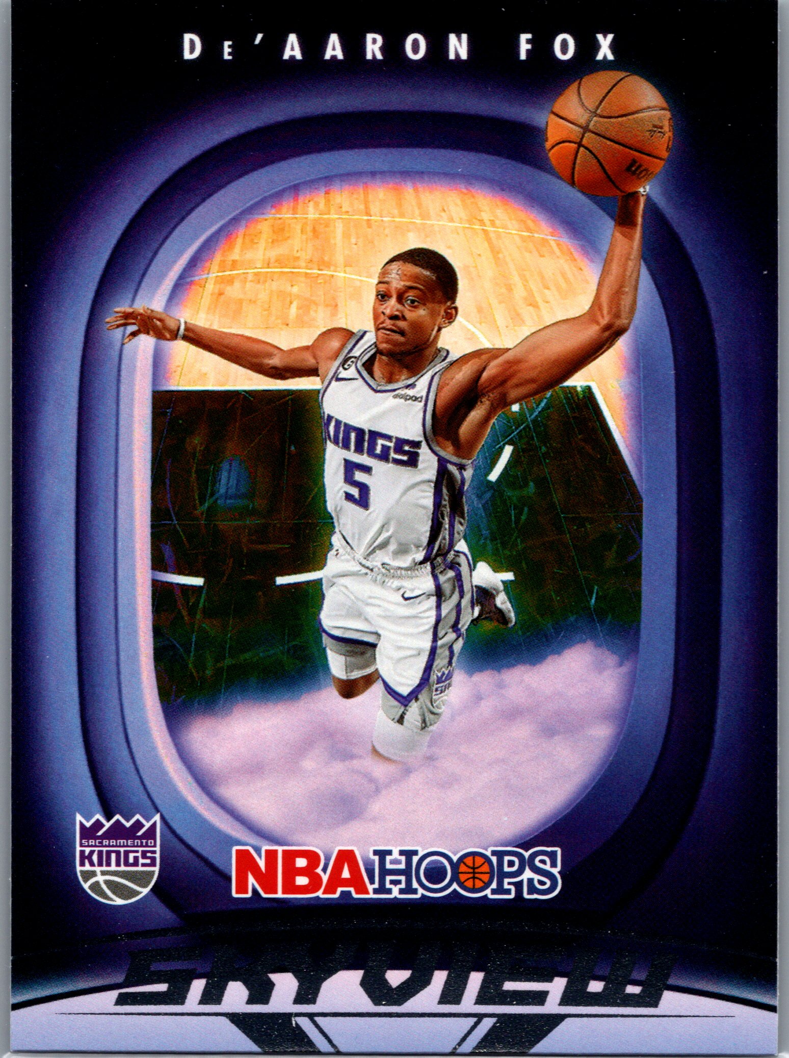 2023-24 Hoops - Skyview De'Aaron Fox #15 front