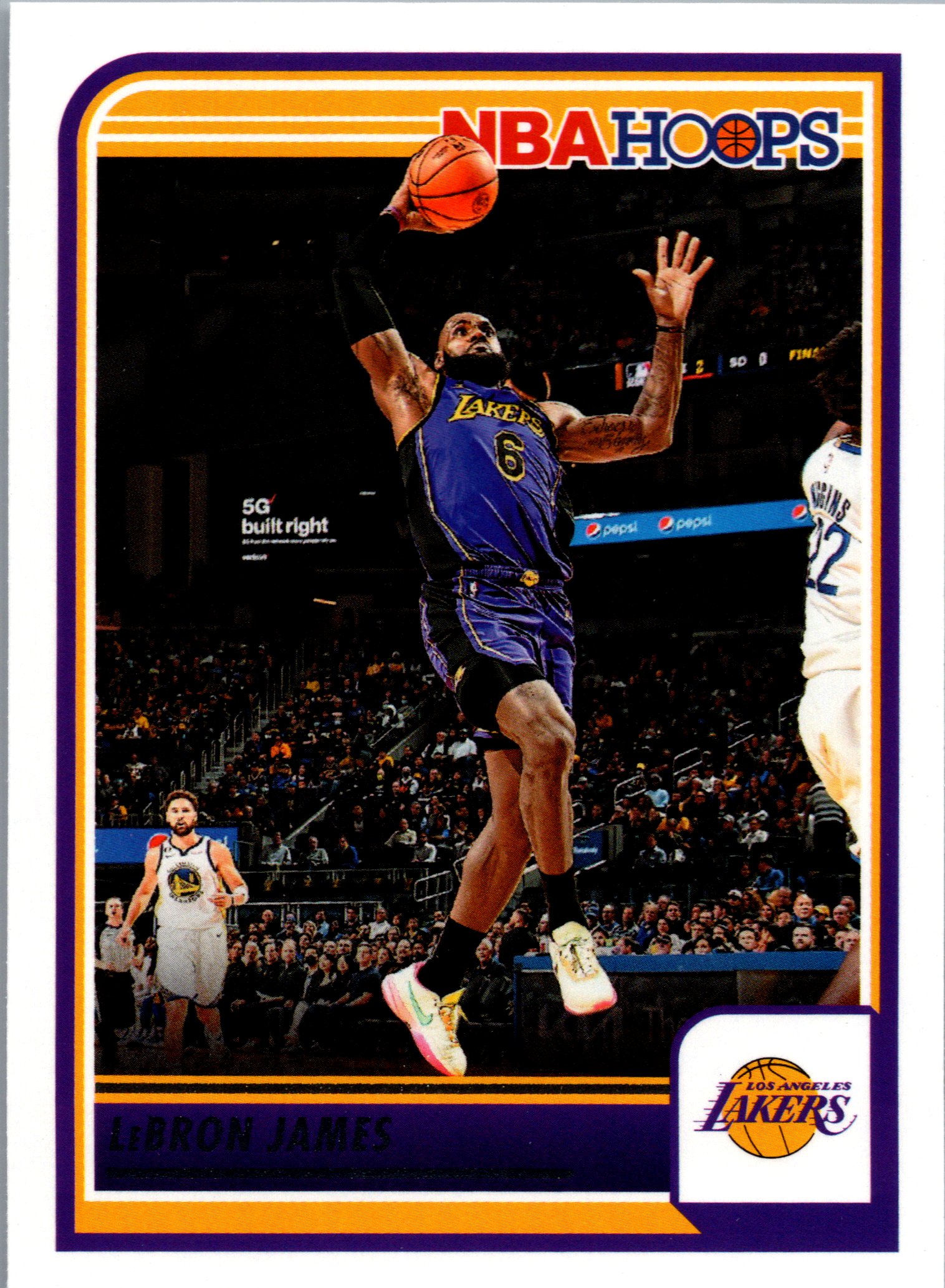 2023-24 Hoops LeBron James #52 front