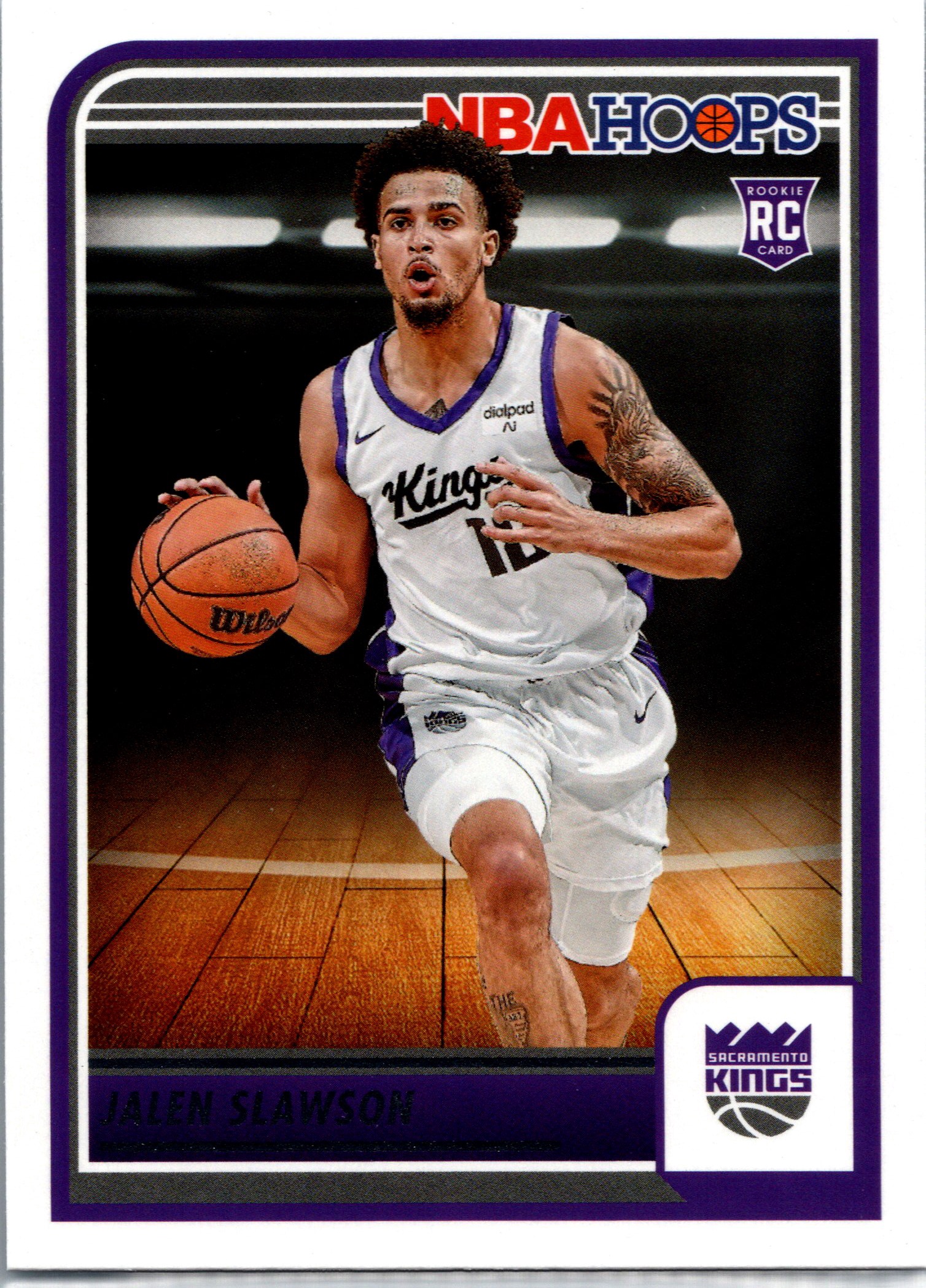 2023-24 Hoops Jalen Slawson #279 RC front