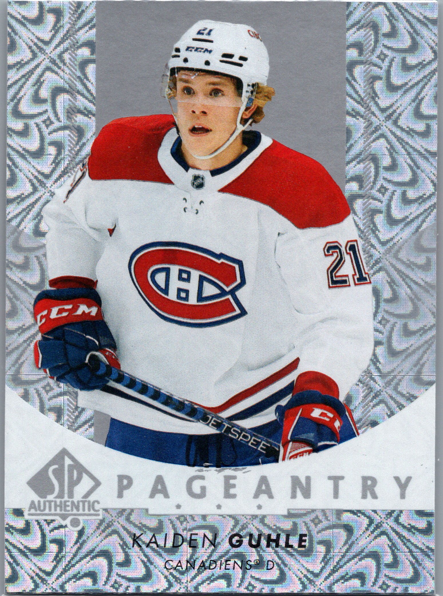 2022-23 SP Authentic - Pageantry Kaiden Guhle #P-67 front