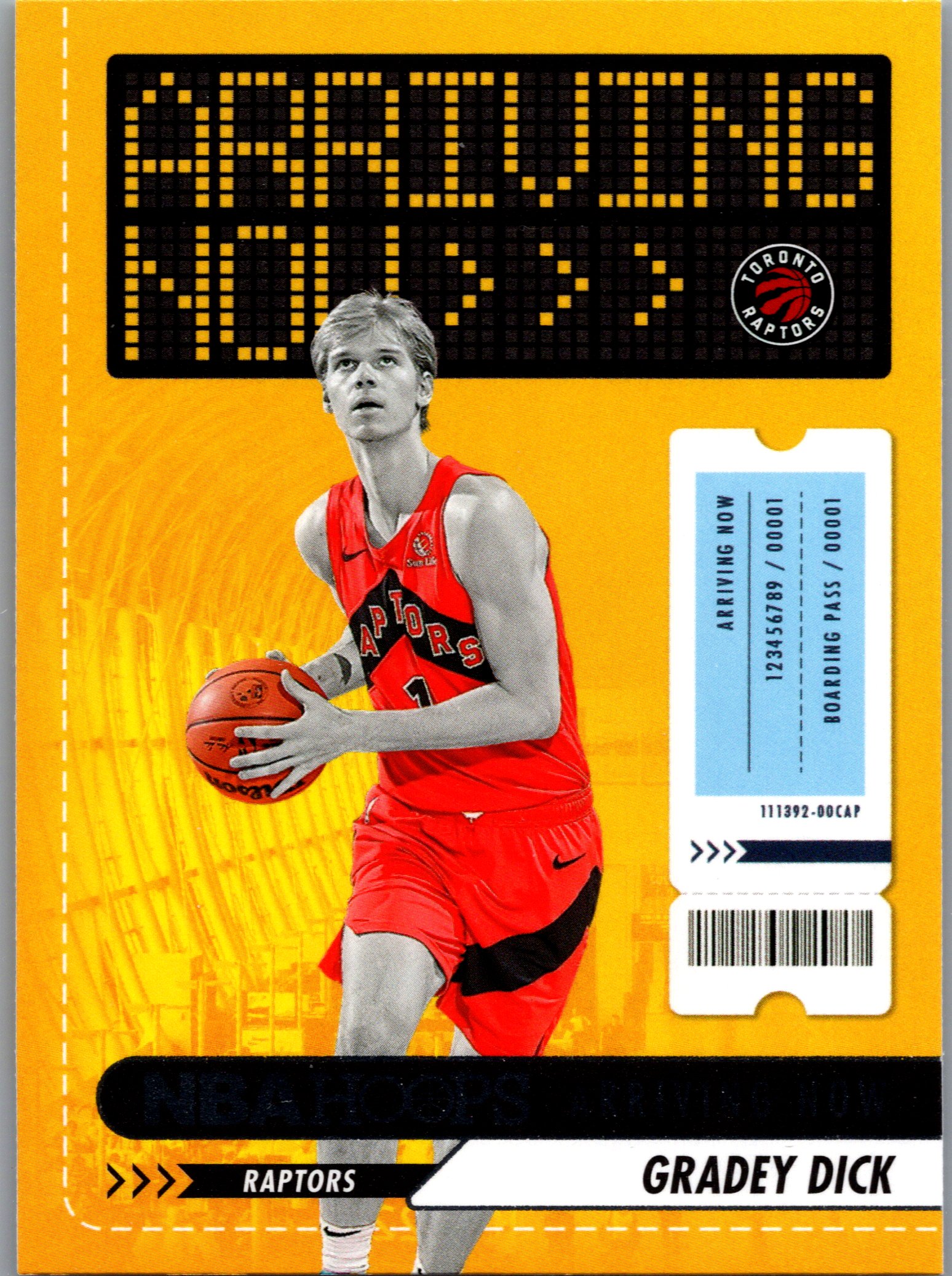 2023-24 Hoops Winter - Arriving Now Gradey Dick #2 front