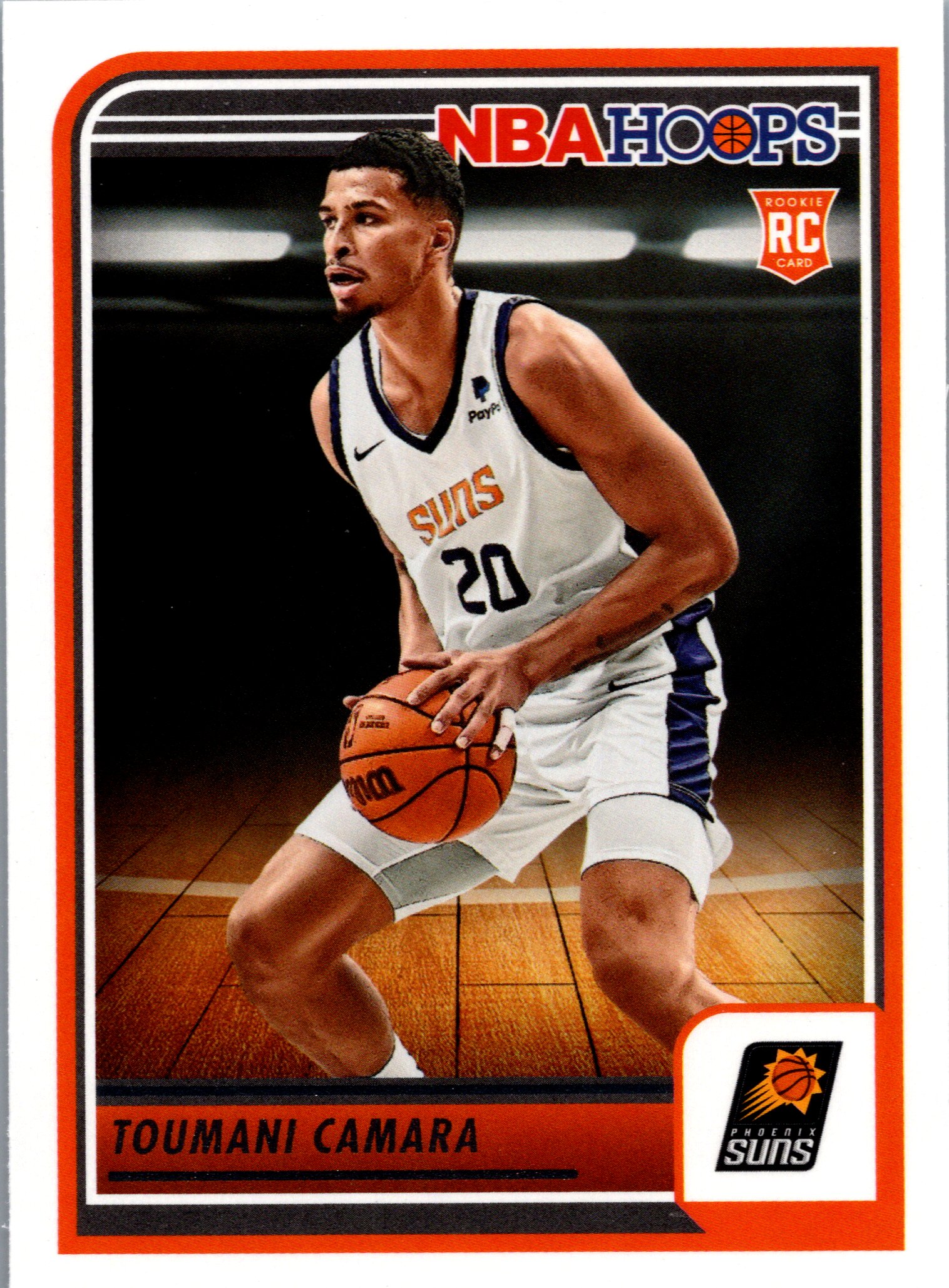 2023-24 Hoops Toumani Camara #231 RC front