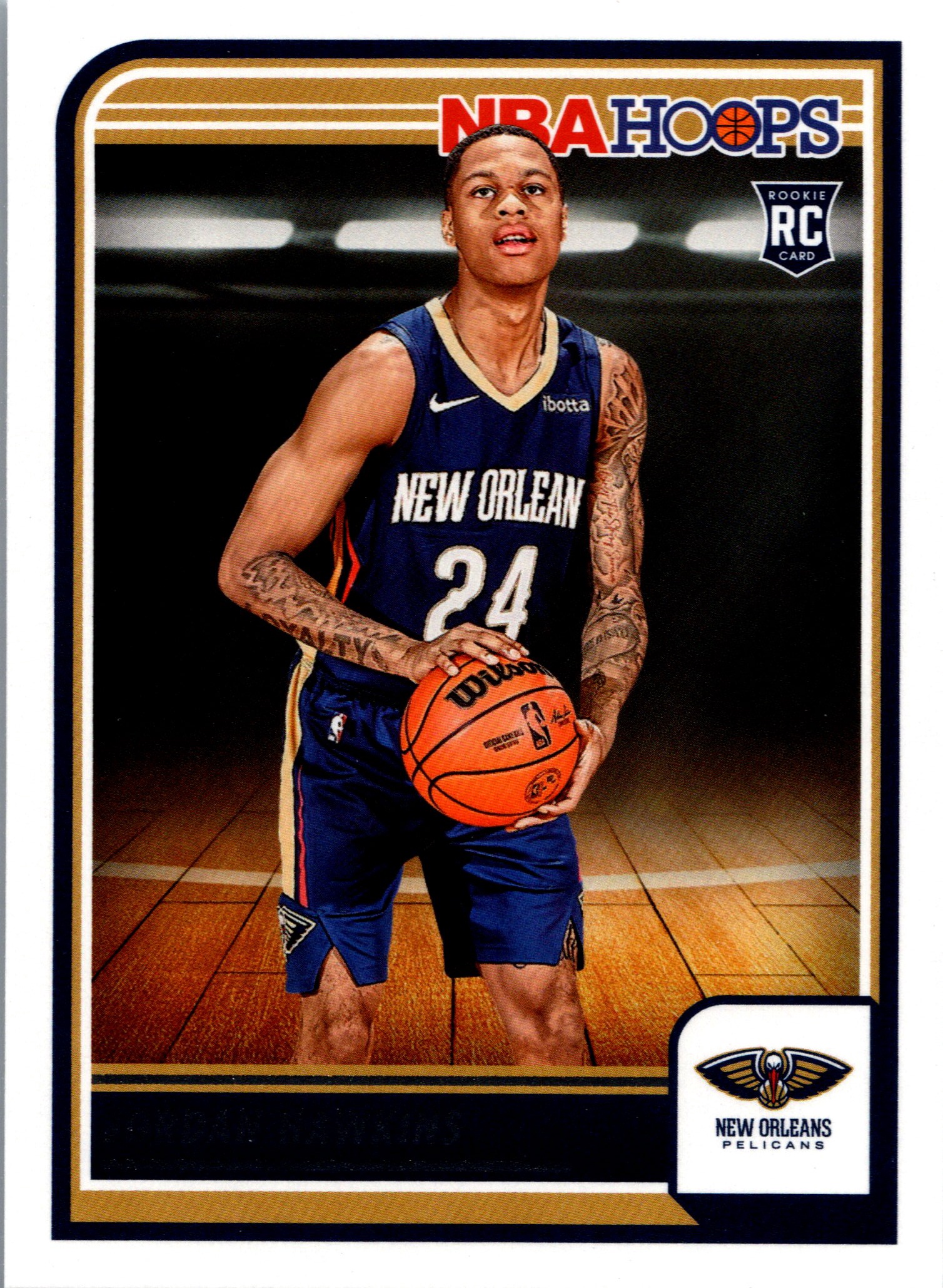 2023-24 Hoops Jordan Hawkins #269 RC front