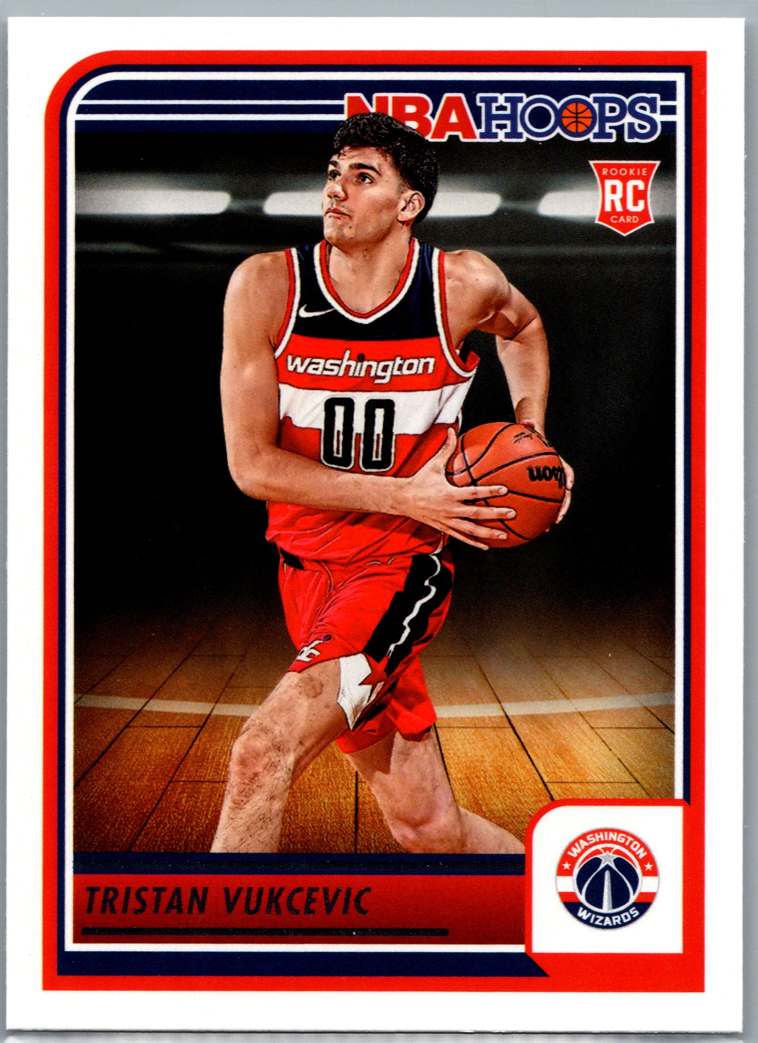 2023-24 Hoops Tristan Vukcevic #254 RC front