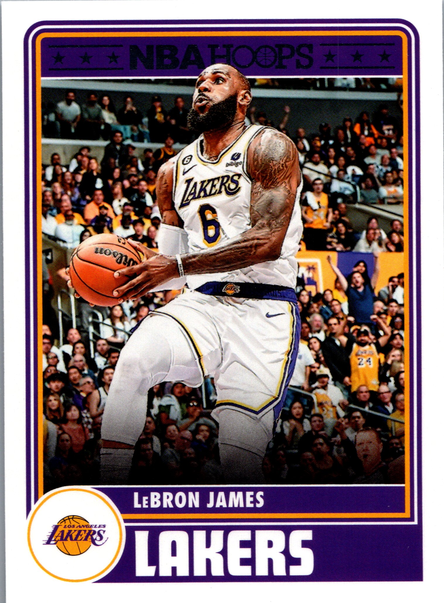 2023-24 Hoops LeBron James #290 front