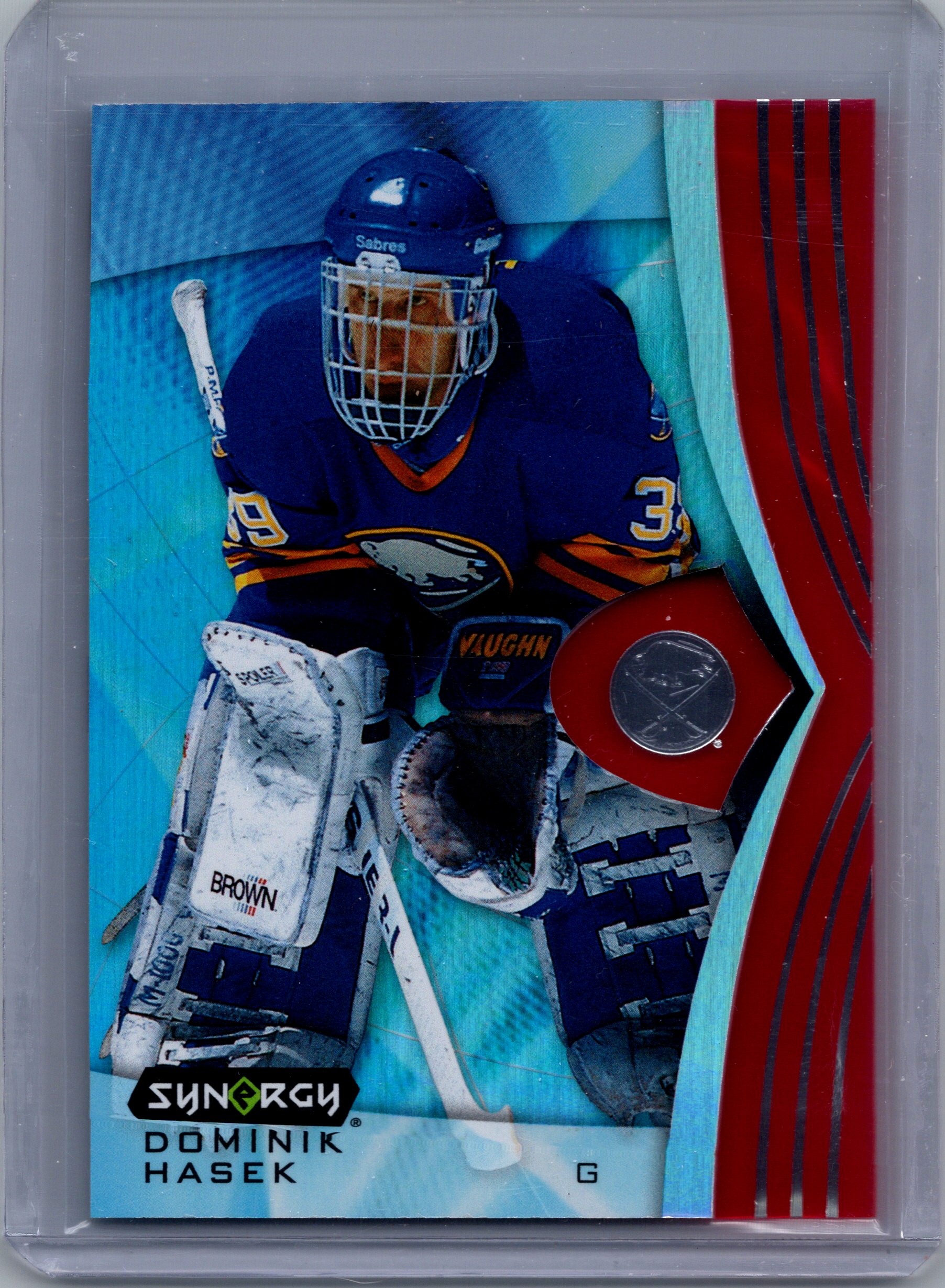 2023-24 Upper Deck Synergy - Red Dominik Hasek #66 front