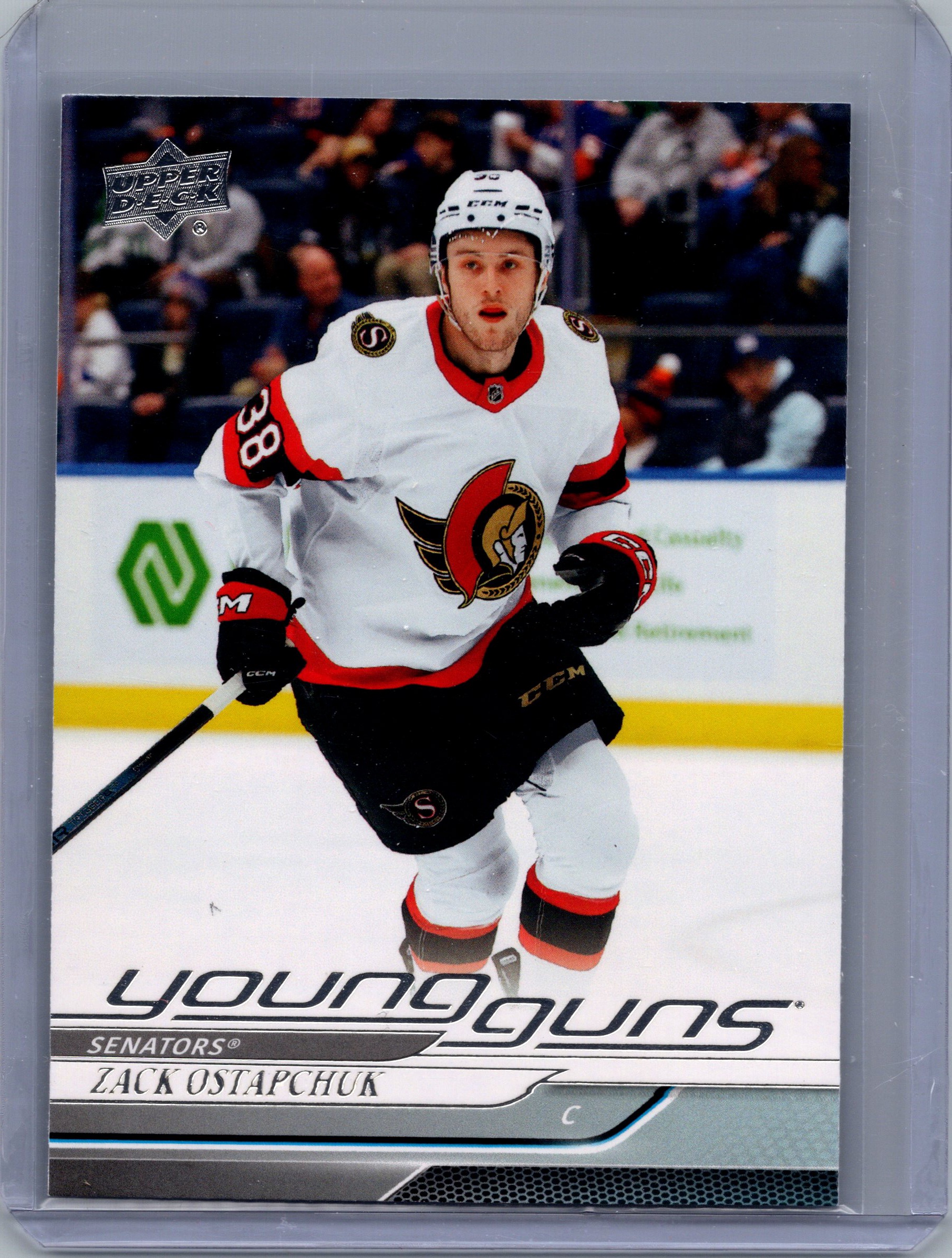 2024-25 Upper Deck Zack Ostapchuk #209 RC front